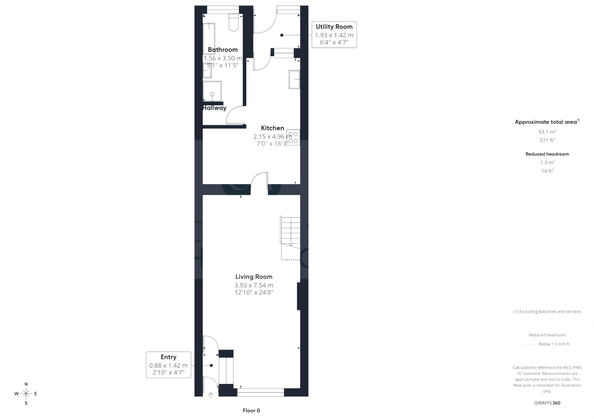 56, Whiteman Street, Wiltshire floorplan