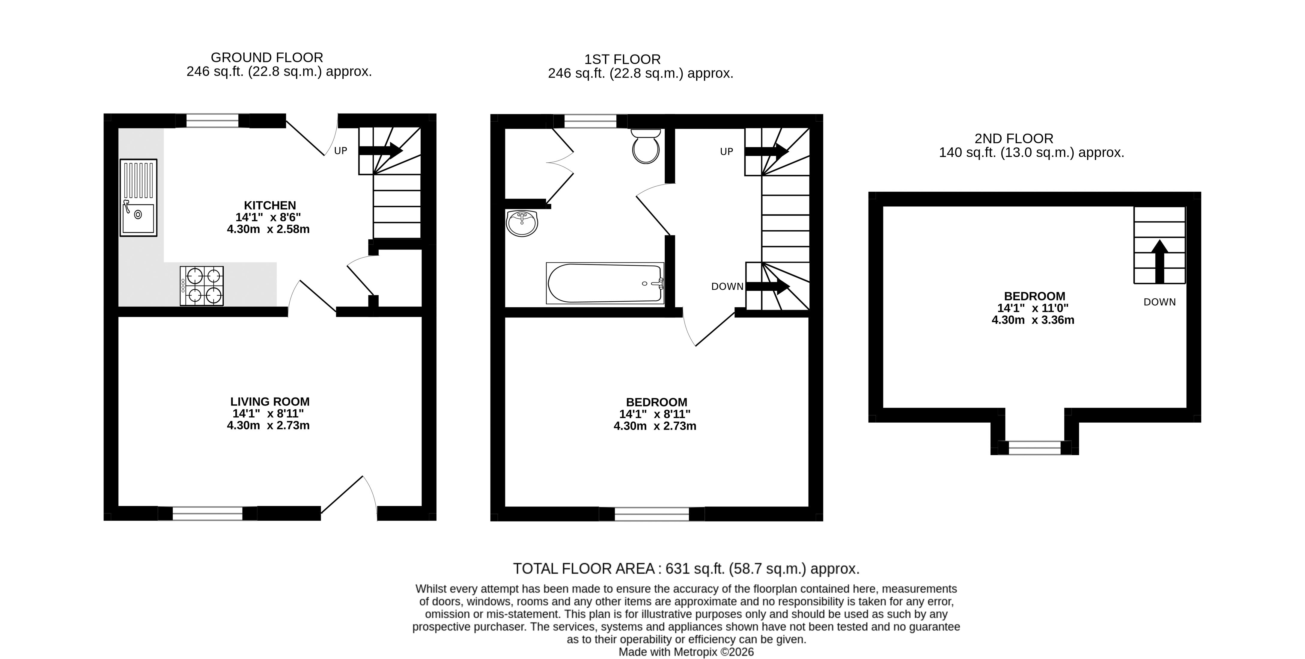 16, Lower Church Lane, Surrey floorplan