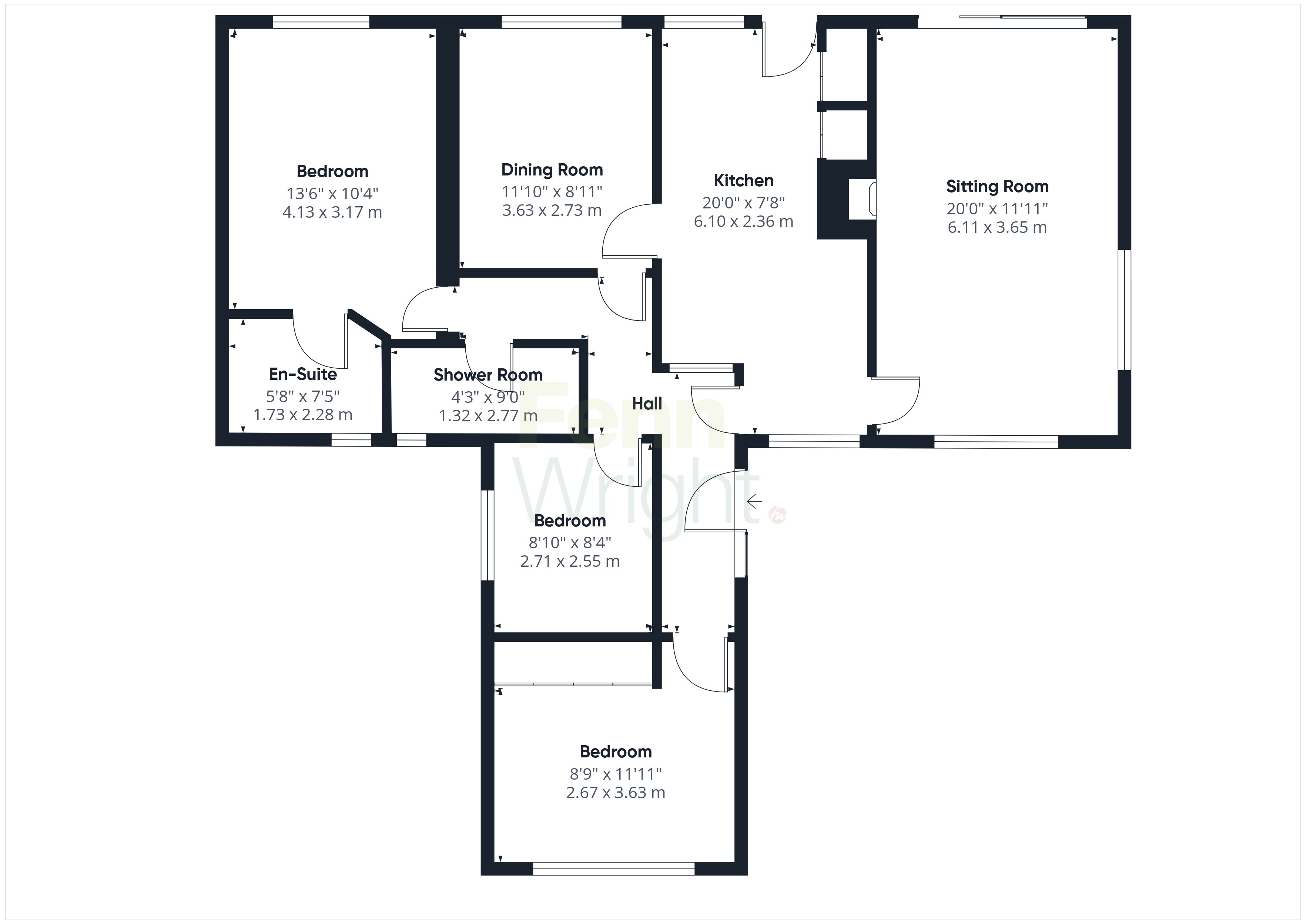 1, Danescourt Avenue, Suffolk floorplan
