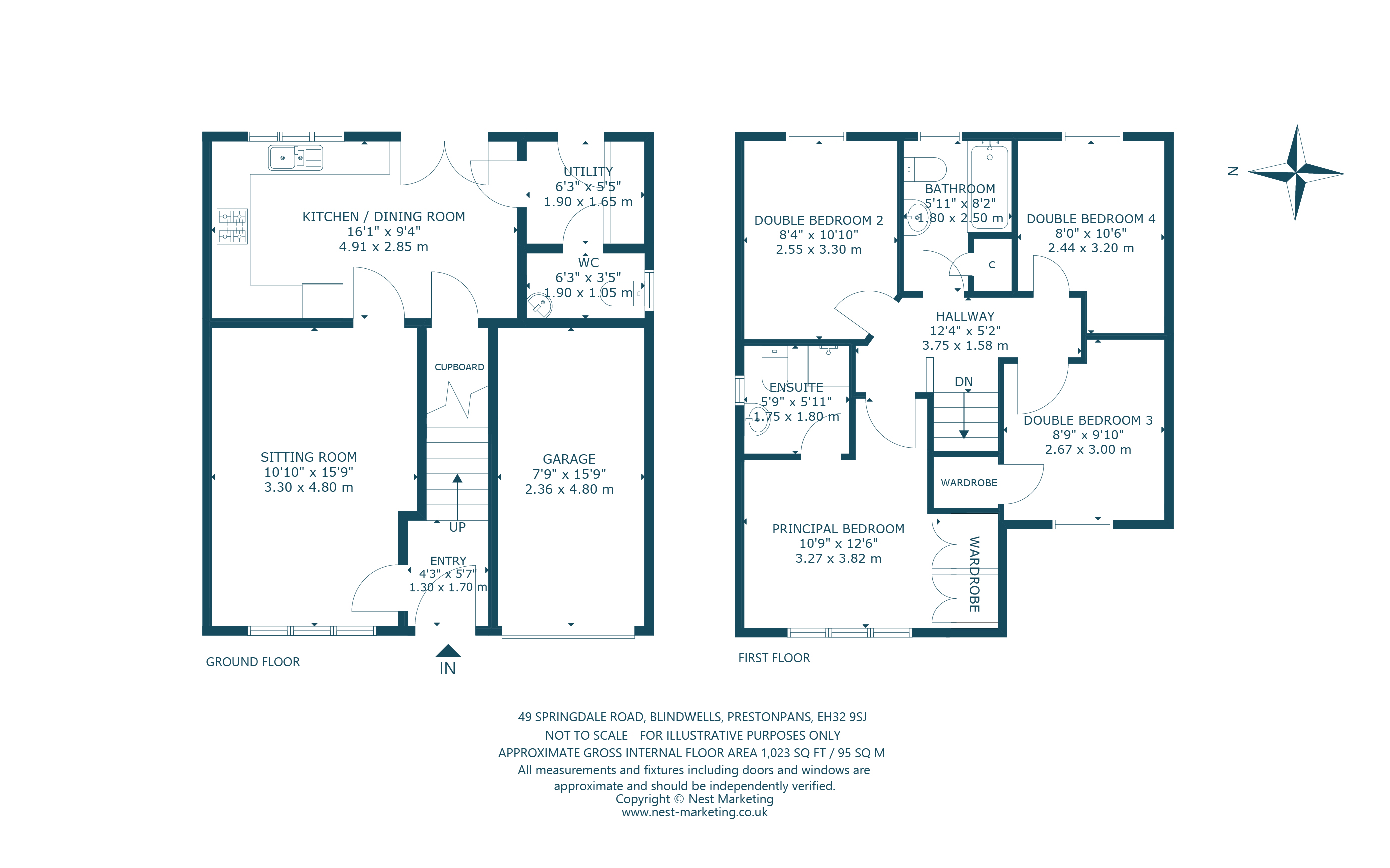 49, Springdale Road, East Lothian floorplan