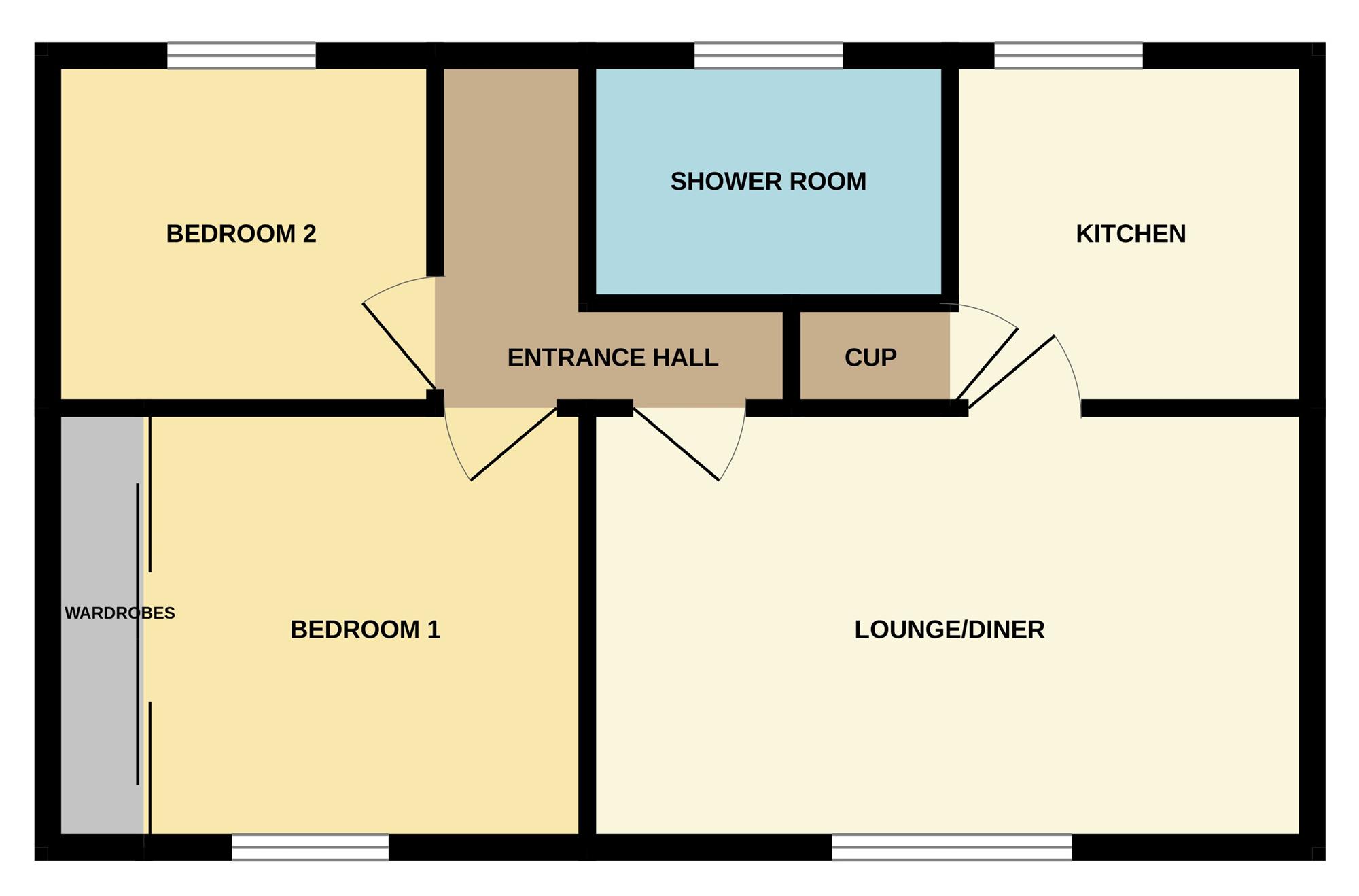 Broadway, Jaywick floorplan