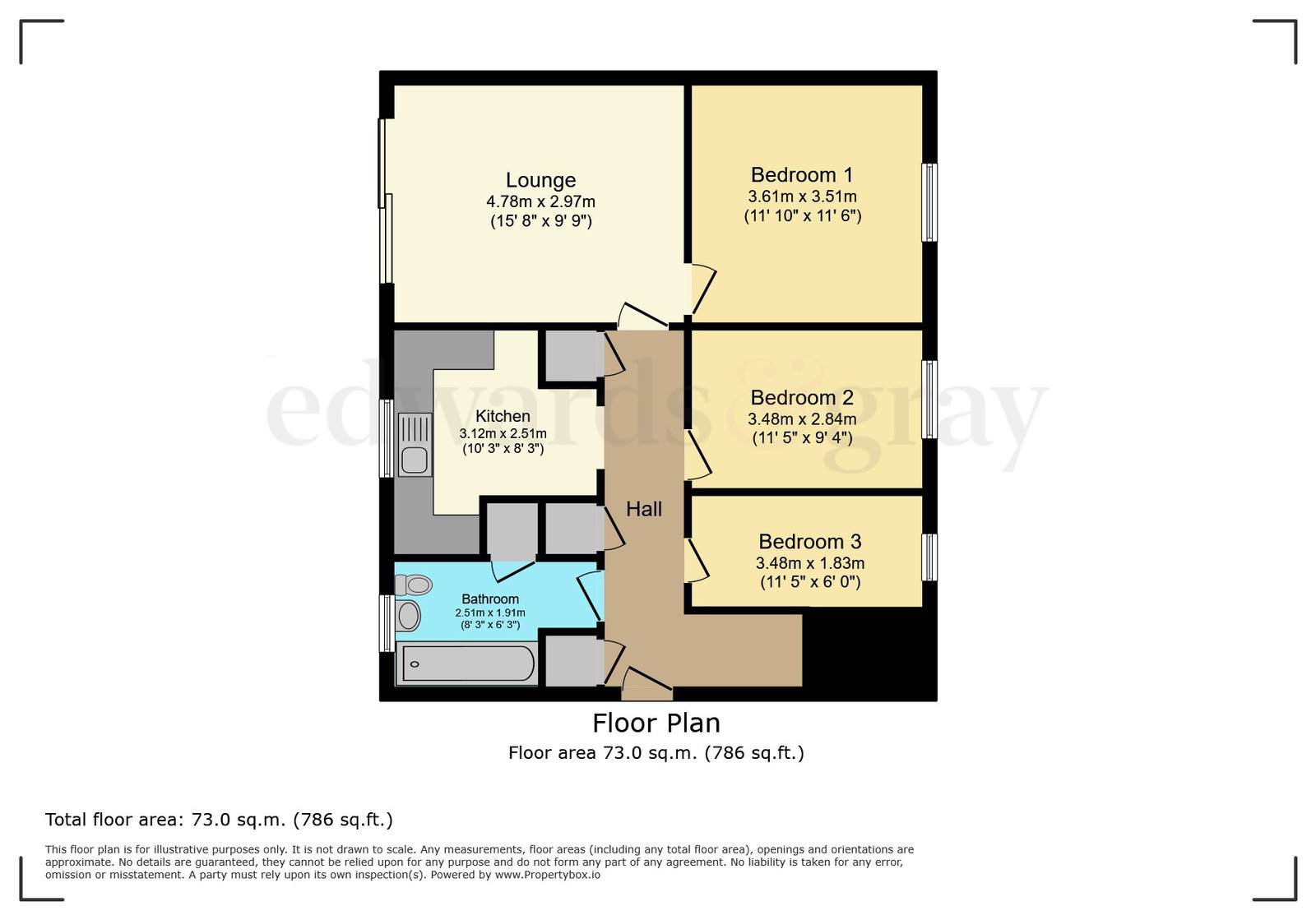 22, Oscott School Lane, Kingstanding floorplan