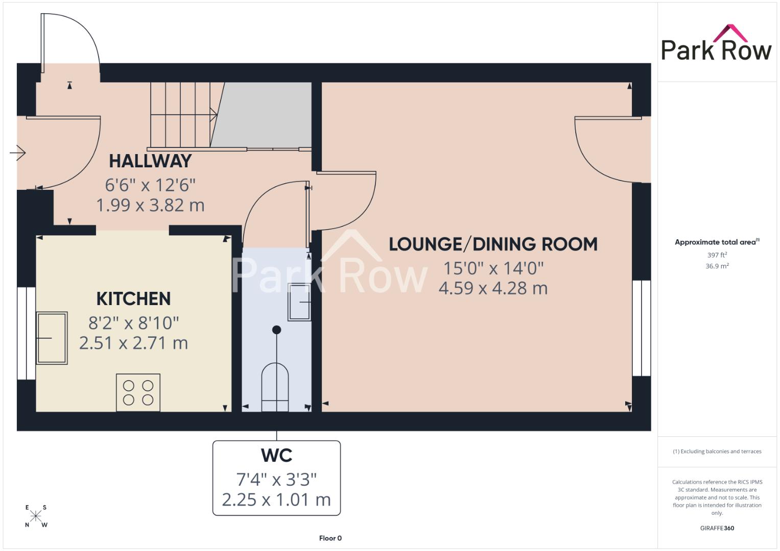 3, Orchard Way, Leeds floorplan
