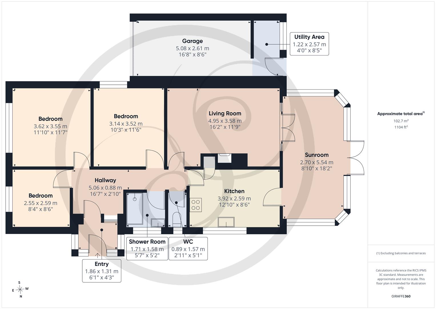 24, Templegate Crescent, Leeds floorplan