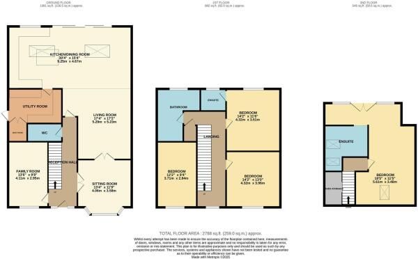 6 Bradmore Way, Brookmans Park floorplan