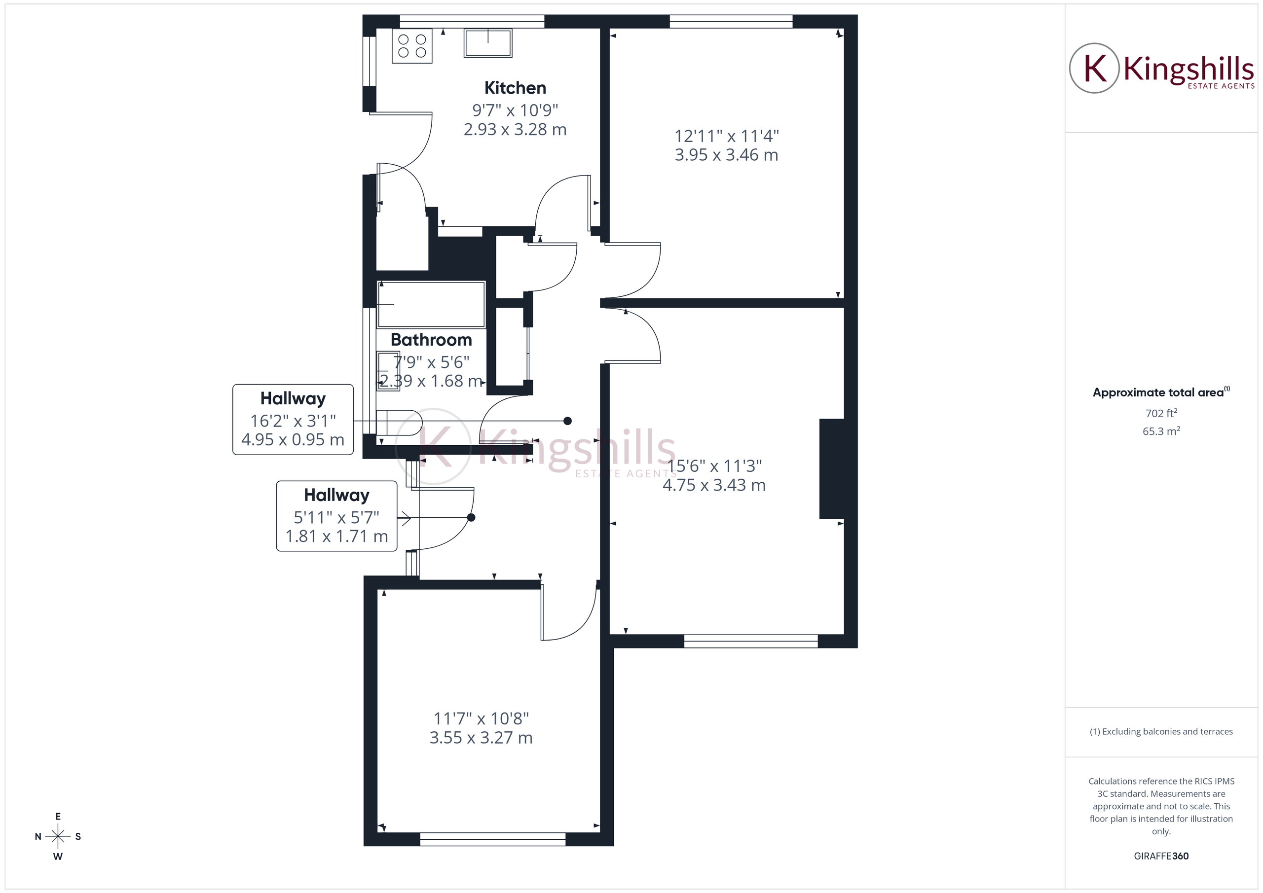 Tip Top, Spurlands End Road, High Wycombe floorplan