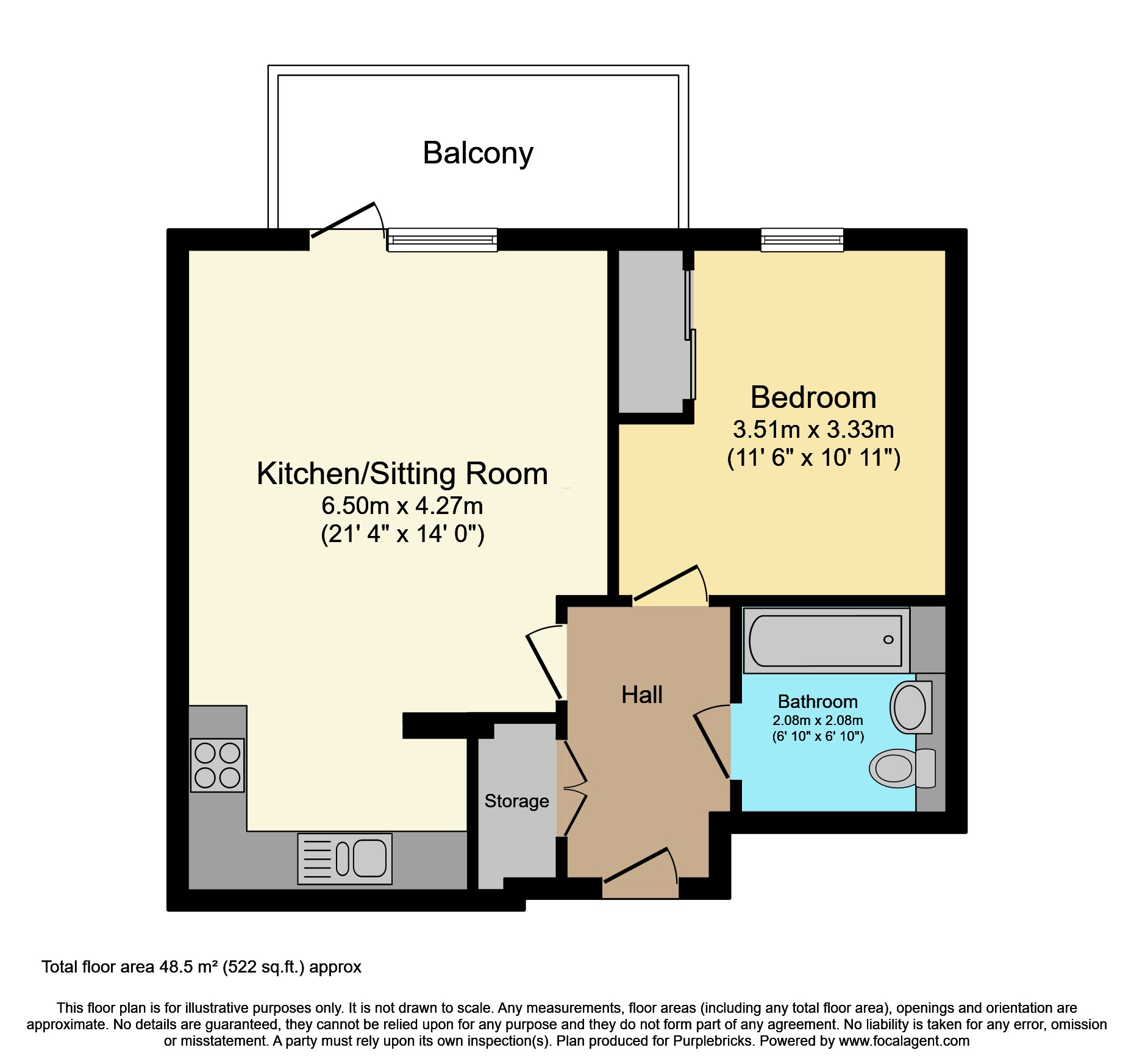 Flat 23/Citius Court, 7 Jacks Farm Way, London floorplan