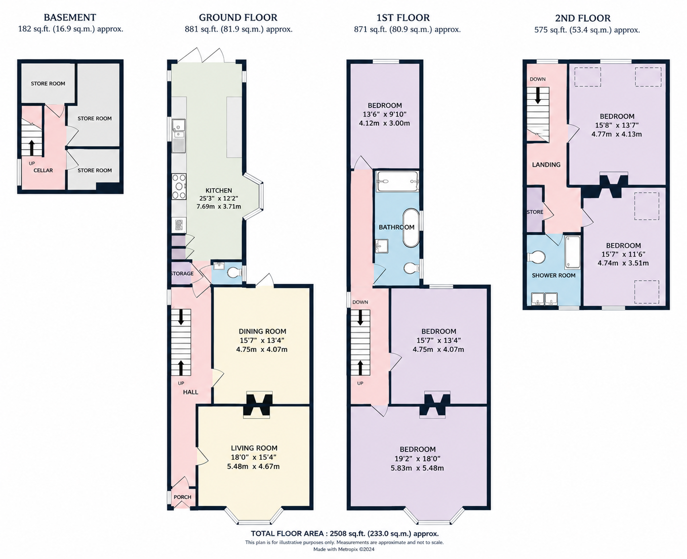 17, Grove Road, Ramsgate floorplan