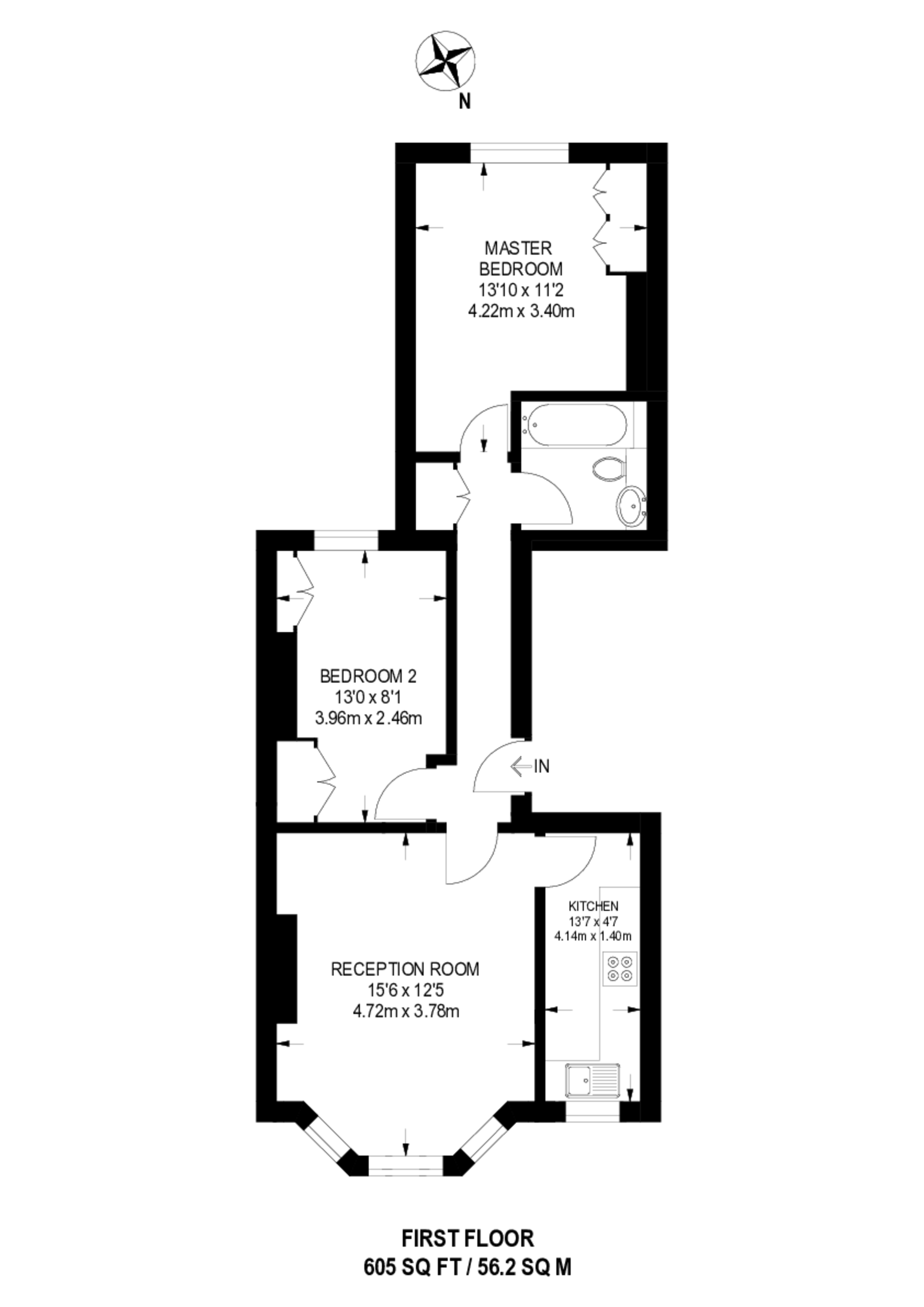 Tremadoc Road, Clapham High Street floorplan