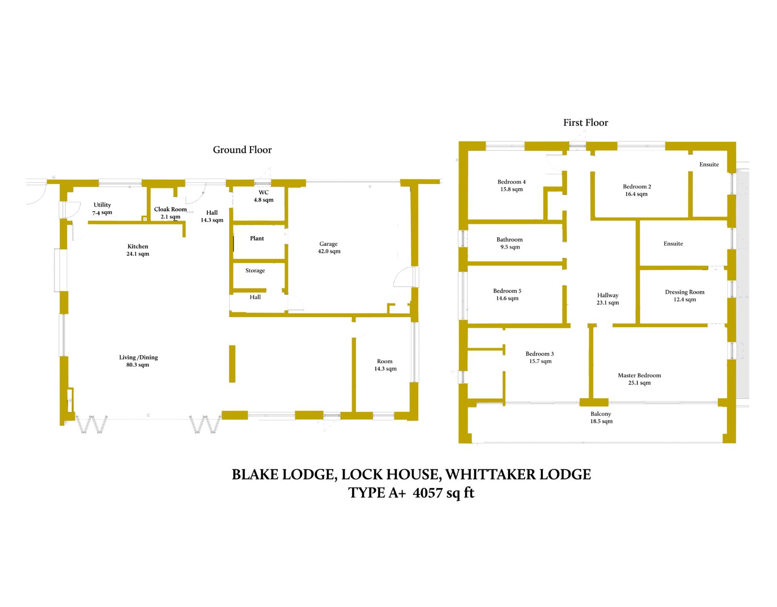 Blake Lodge, 6, Blake Lodge, Courtlands Park, Banstead floorplan