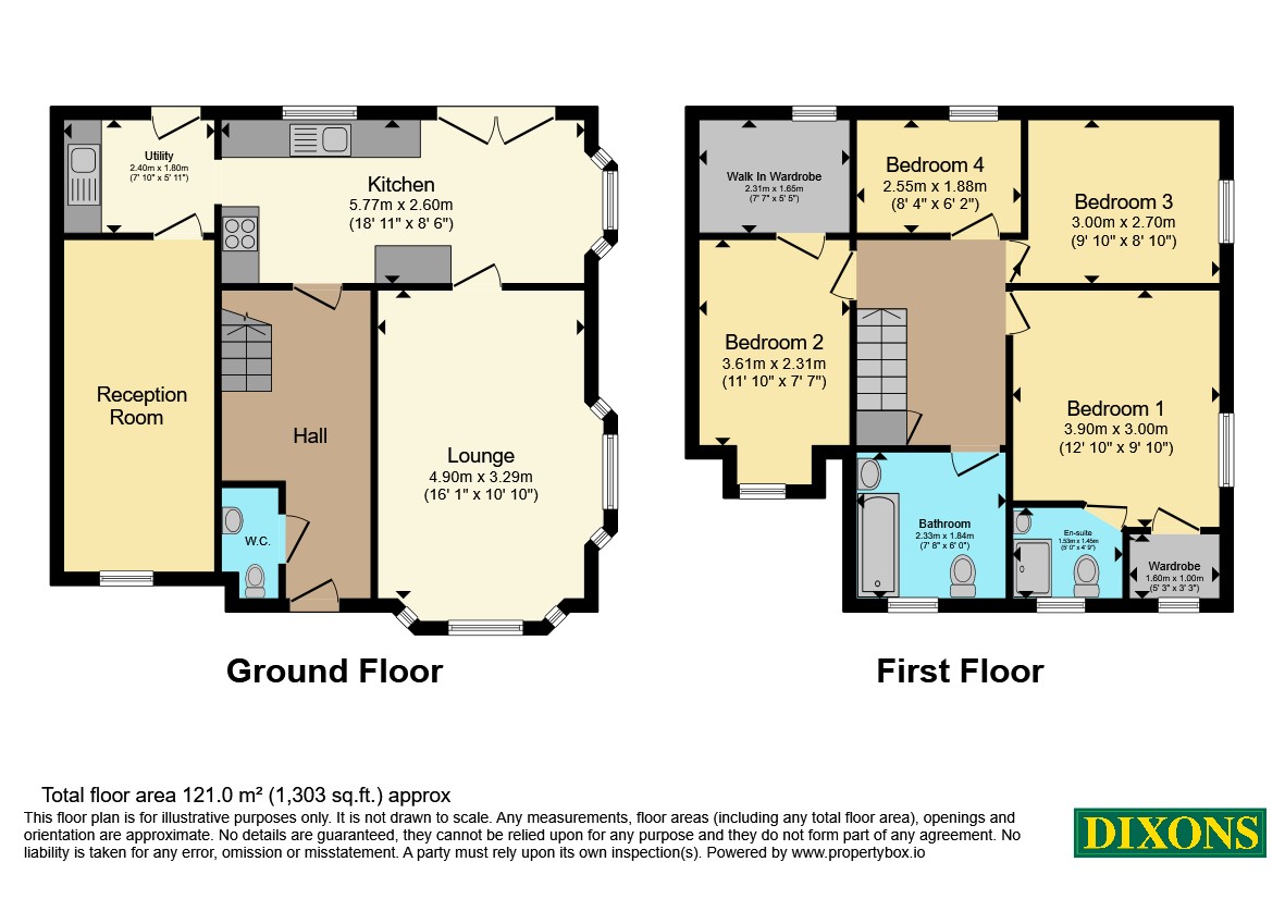 128, Springthorpe Road, West Midlands floorplan