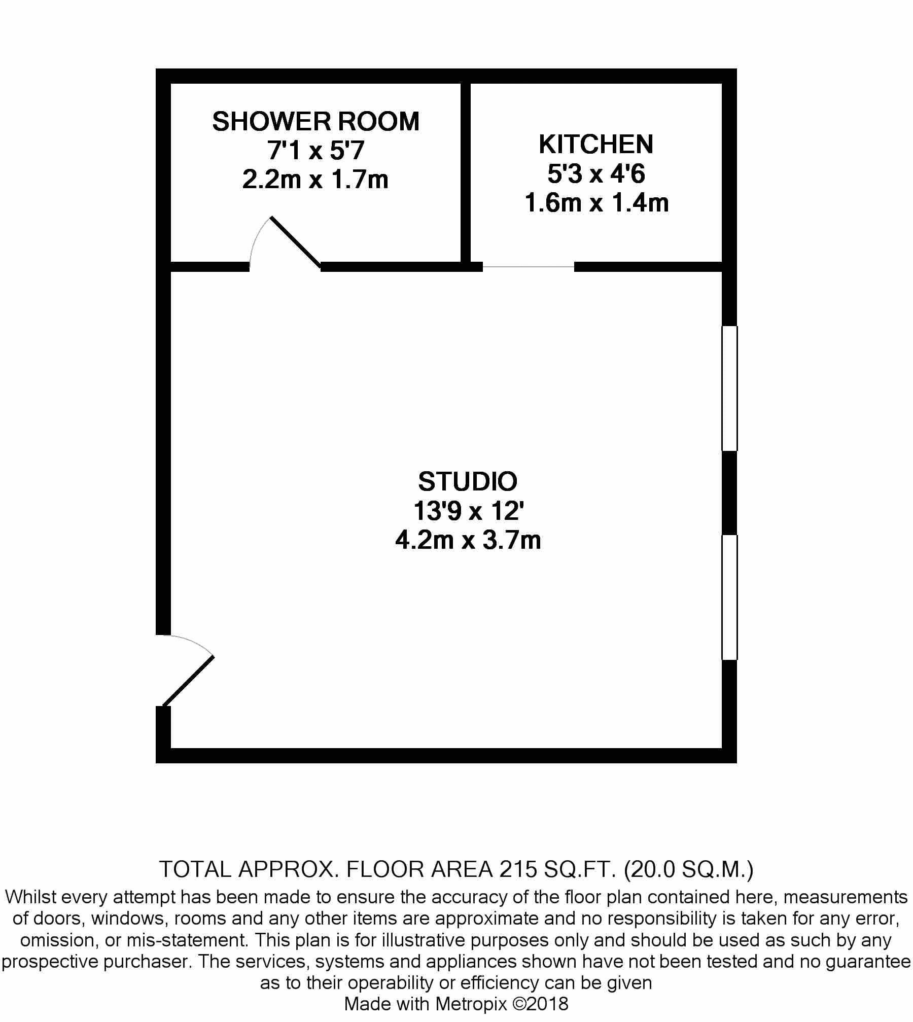 1 Bedrooms Flat for sale in Kidderminster Road, Croydon CR0