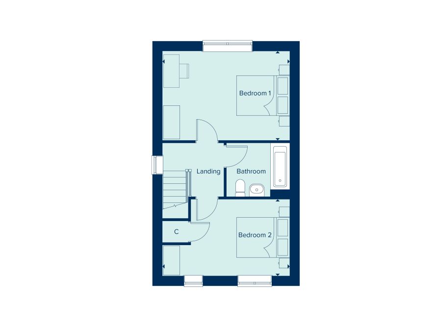 42, Holmer Road, Hereford floorplan