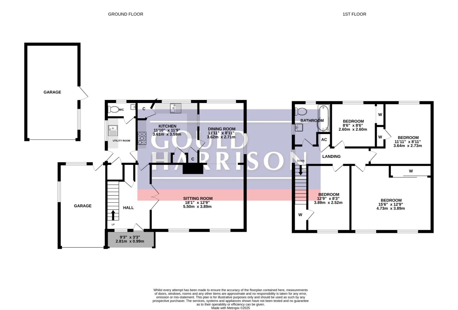 Lower Vicarage Road, Kennington, Ashford TN24 floorplan