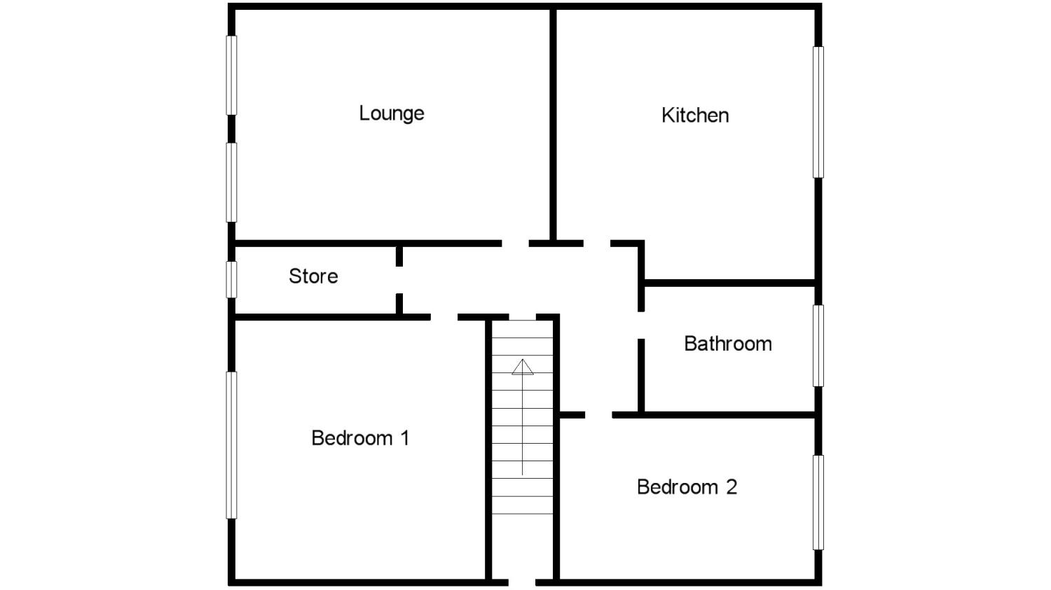 2 Bedrooms Flat for sale in Mungalhead Road, Falkirk FK2