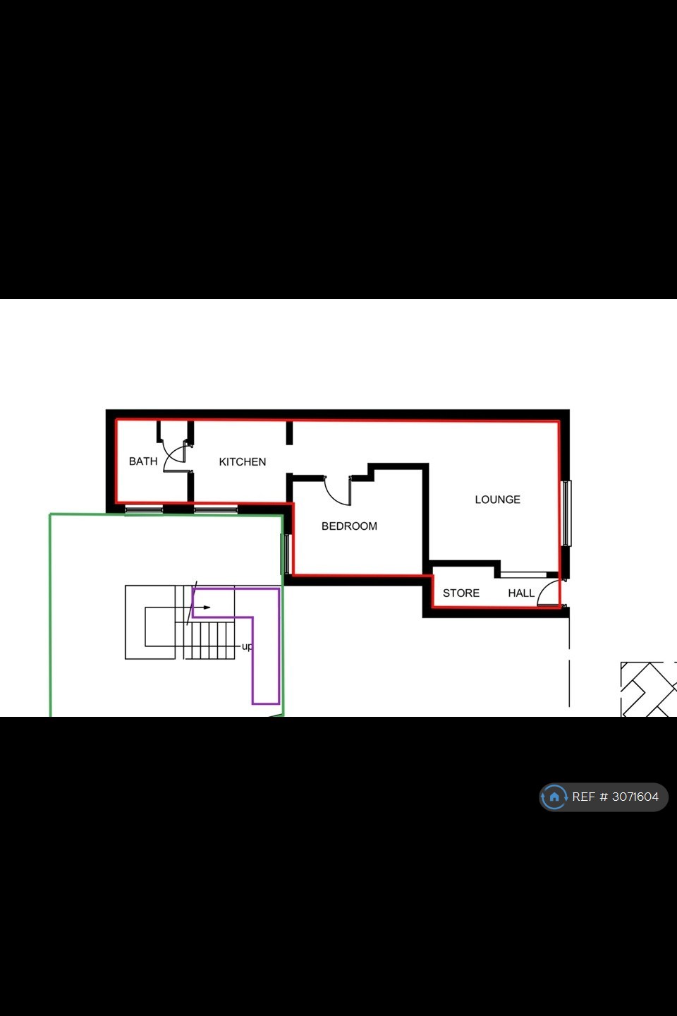 Bellevue St, Folkestone floorplan