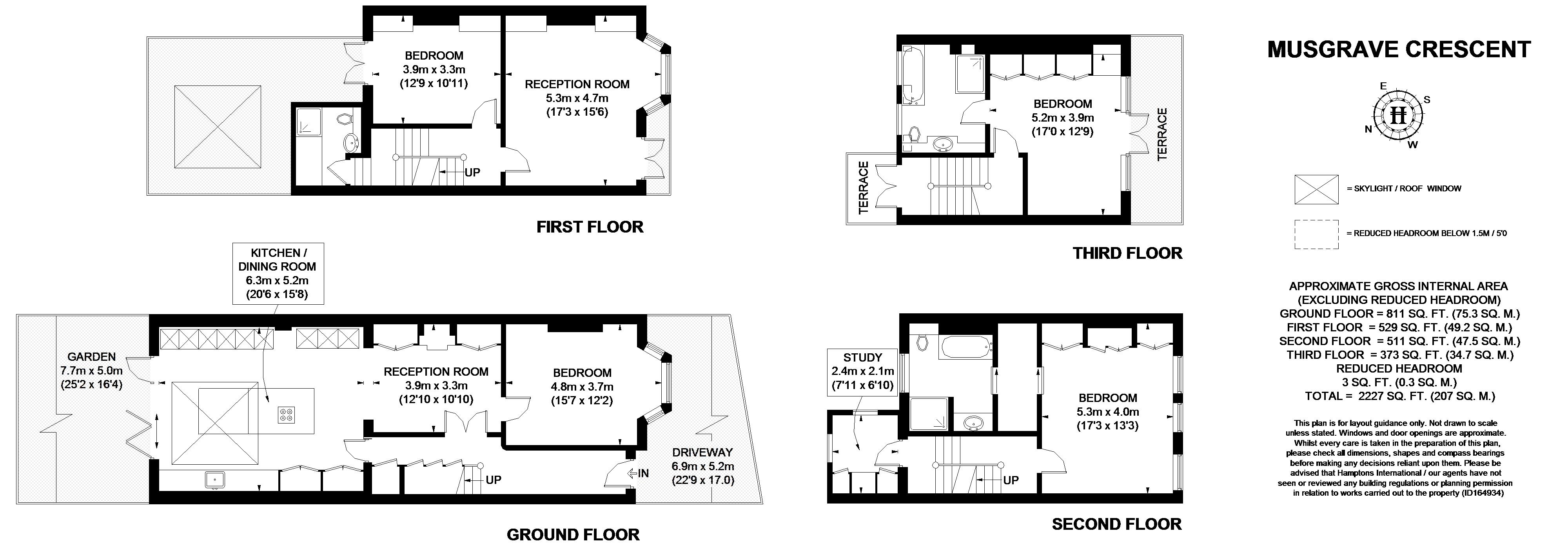 4 Bedrooms Terraced house to rent in Musgrave Crescent, London SW6