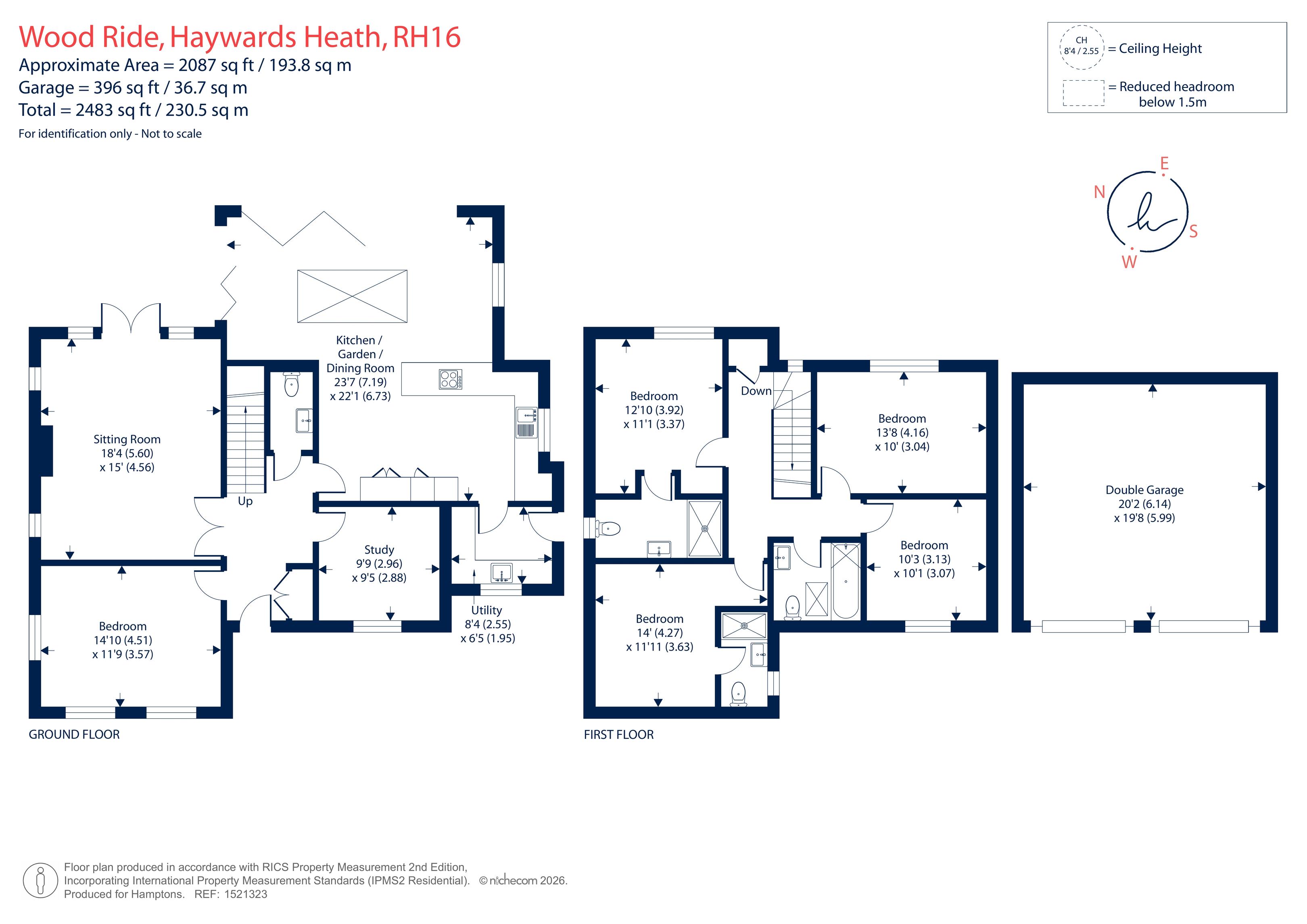 45C, Wood Ride, Haywards Heath floorplan