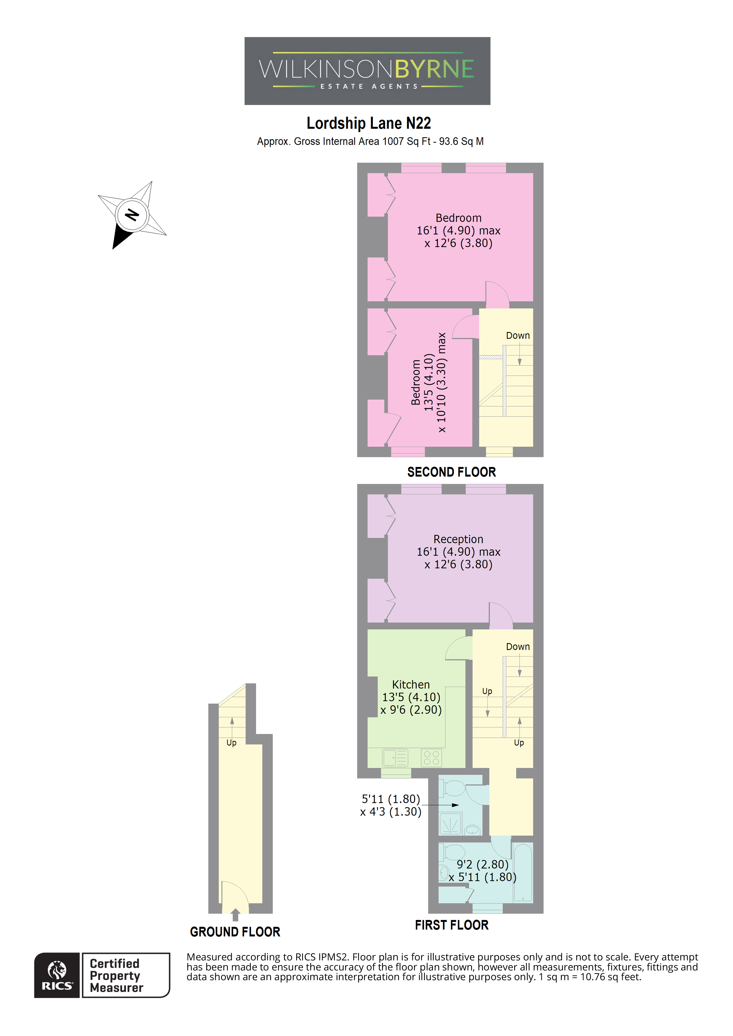 636a, Lordship Lane, Wood Green floorplan