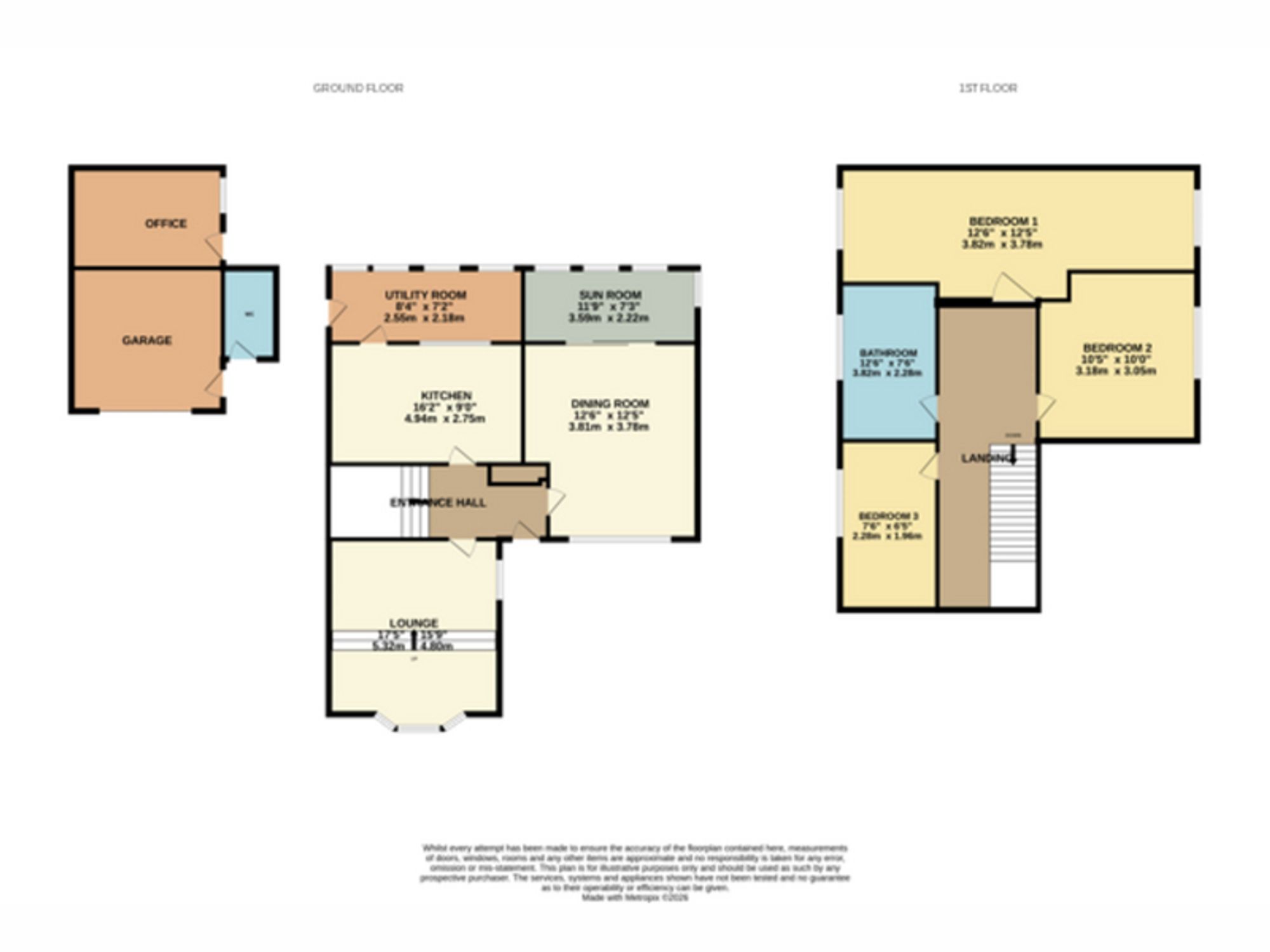 5 Ollerton Road, Mansfield floorplan