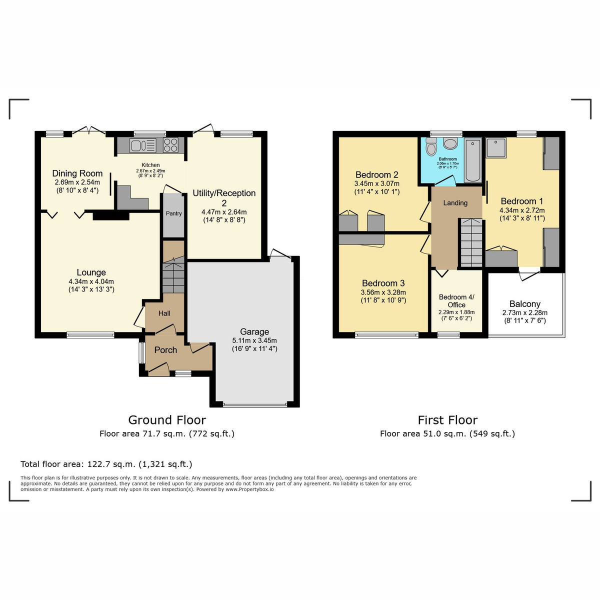 12, Wilberforce Road, Brighstone floorplan