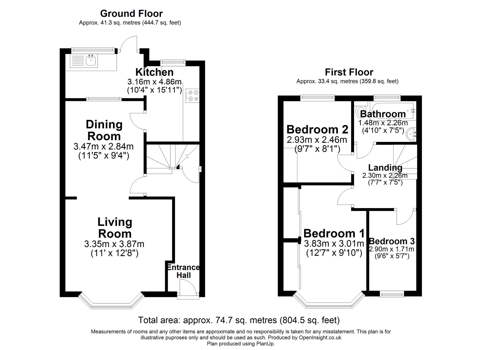 34 Waverley Avenue, Warrington floorplan