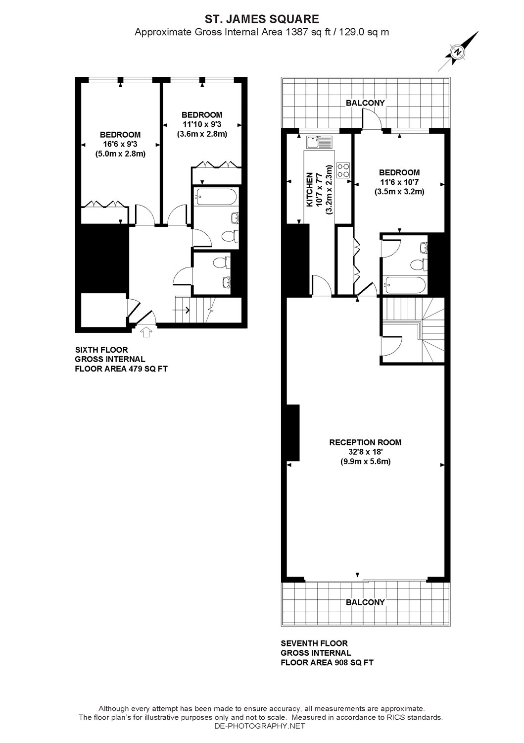 3 Bedrooms Flat to rent in St. James's Square, London SW1Y