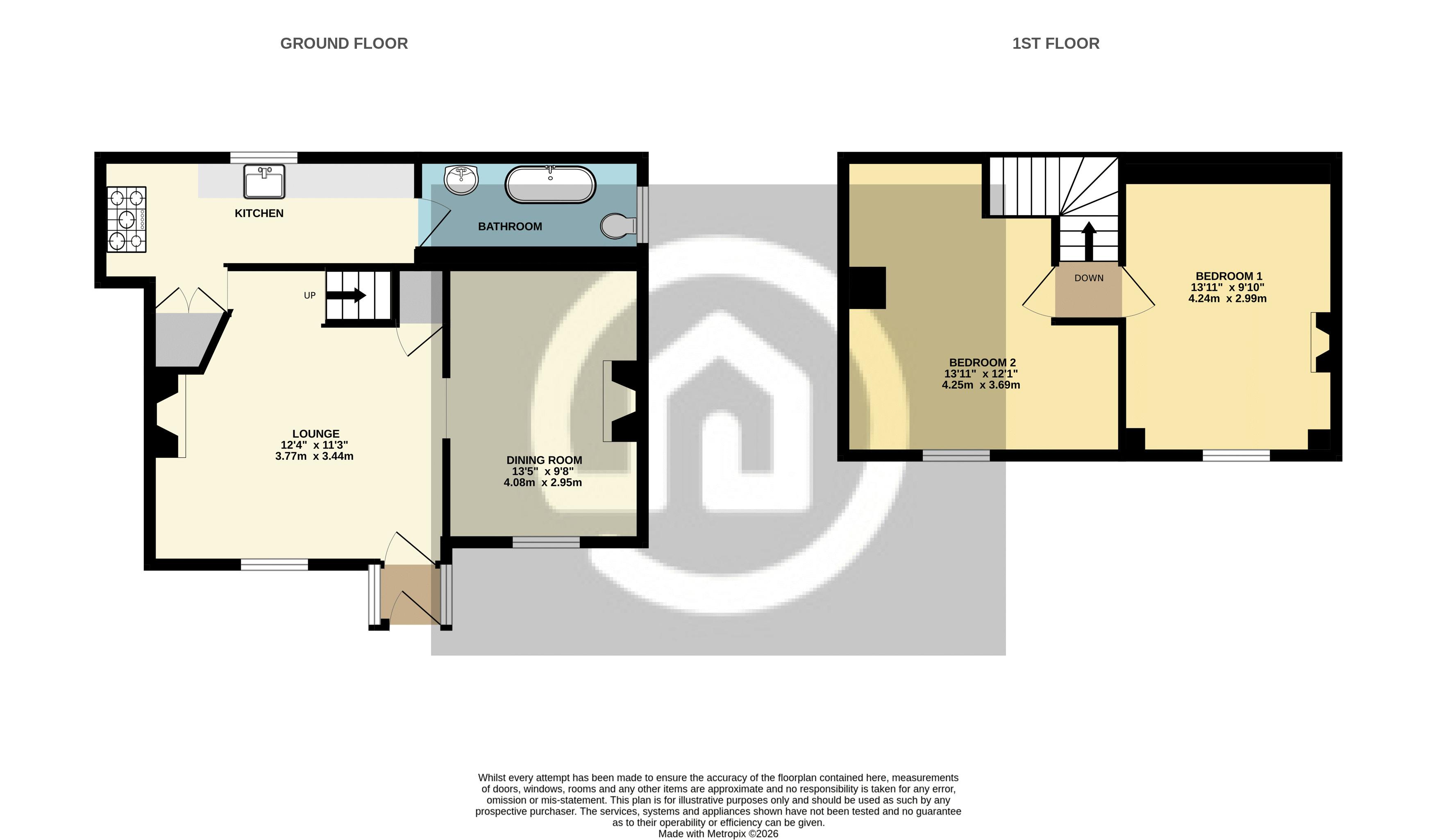 Bethany Cottage, 6, Green End, Bedford floorplan