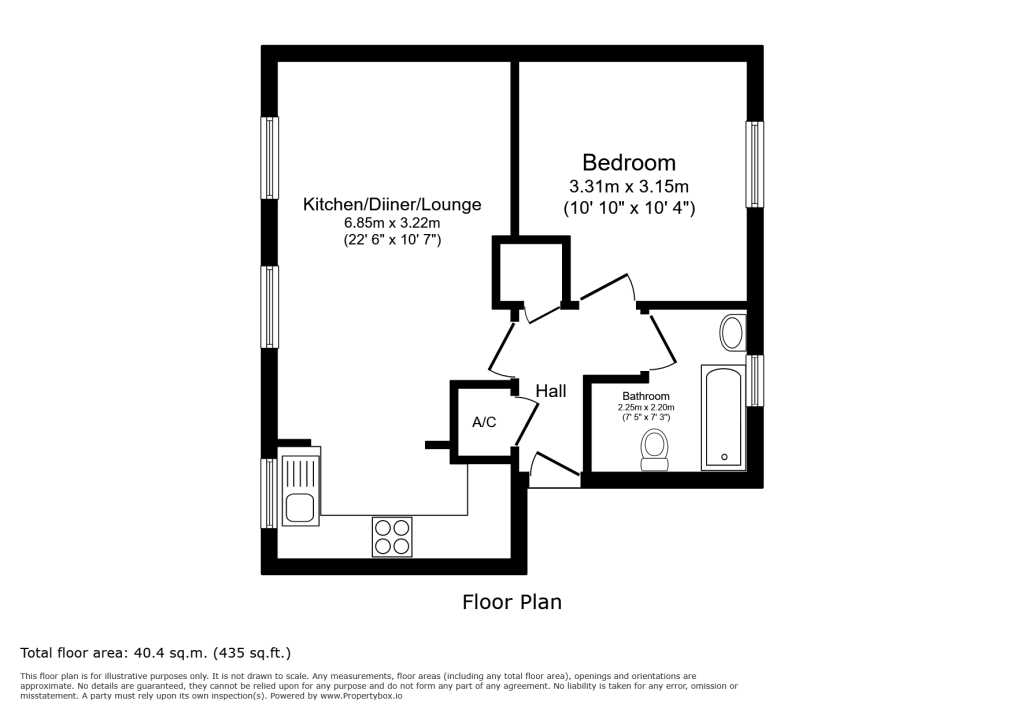 20, Hawks Rise, Yeovil floorplan