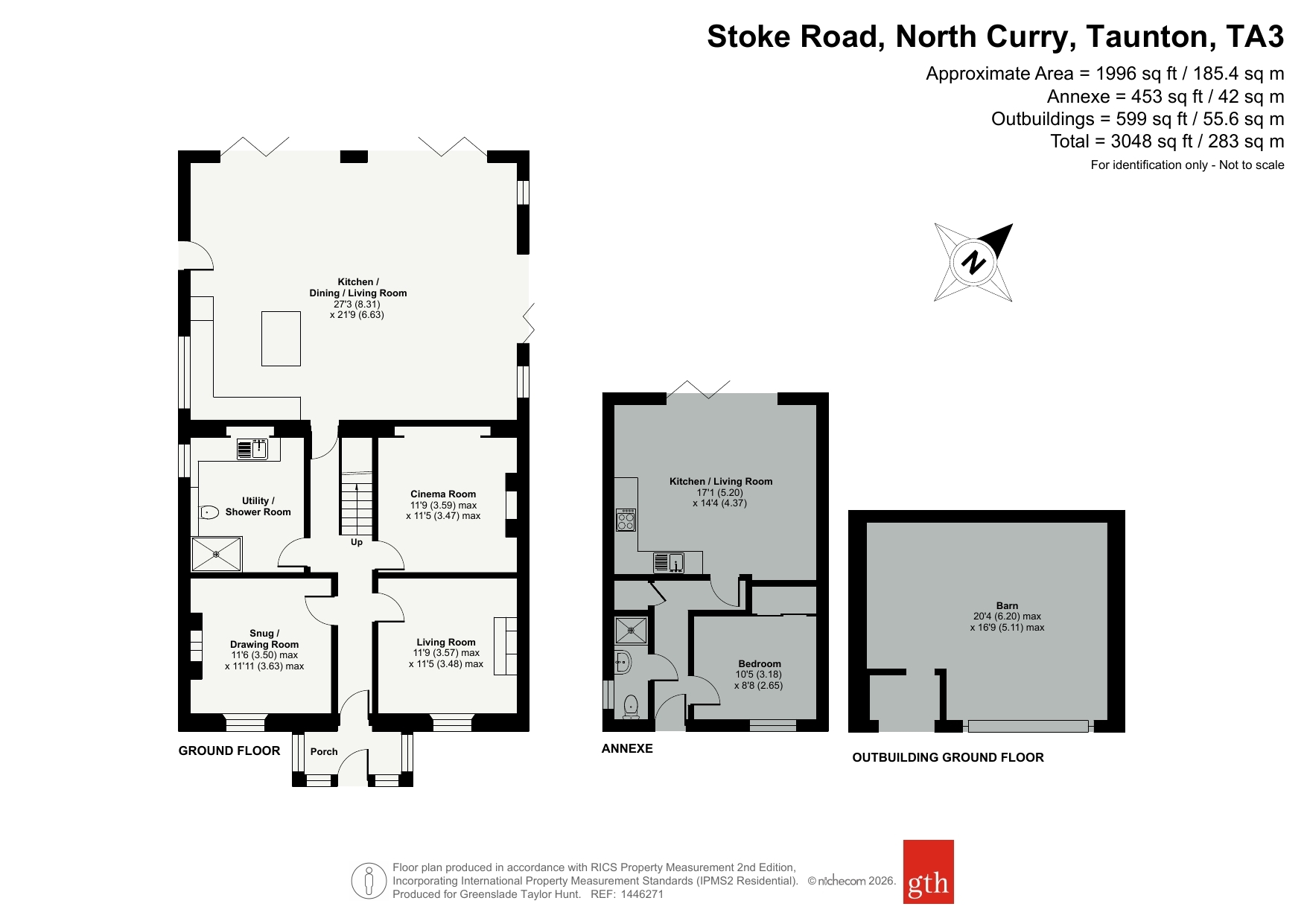 23, Stoke Road, Taunton floorplan