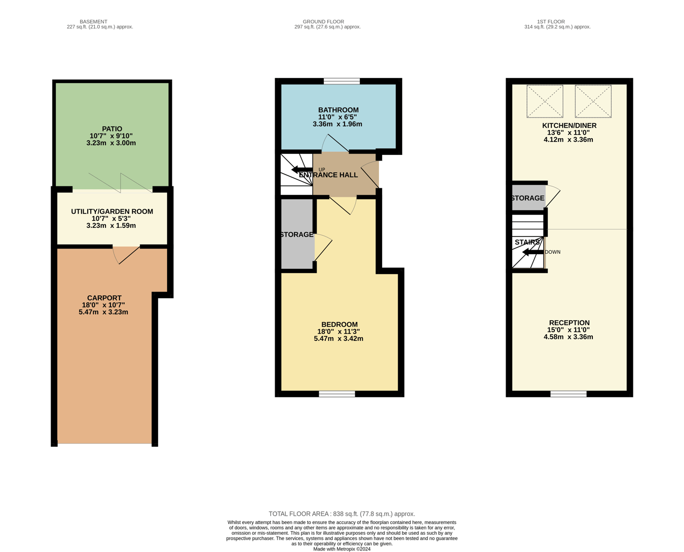 10A, Le Breton Lane, St Helier floorplan