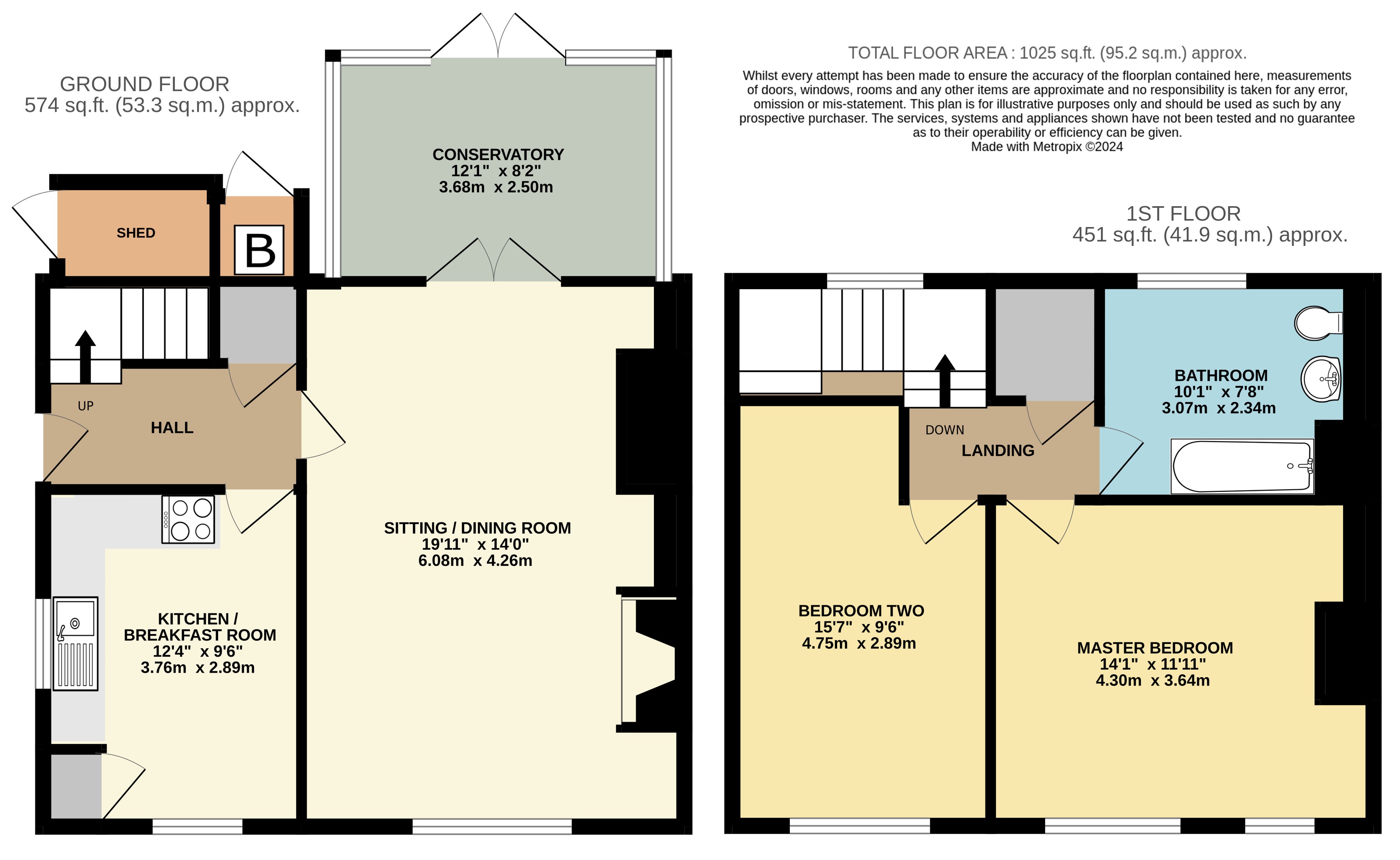 41, Loddon Road, Bungay floorplan