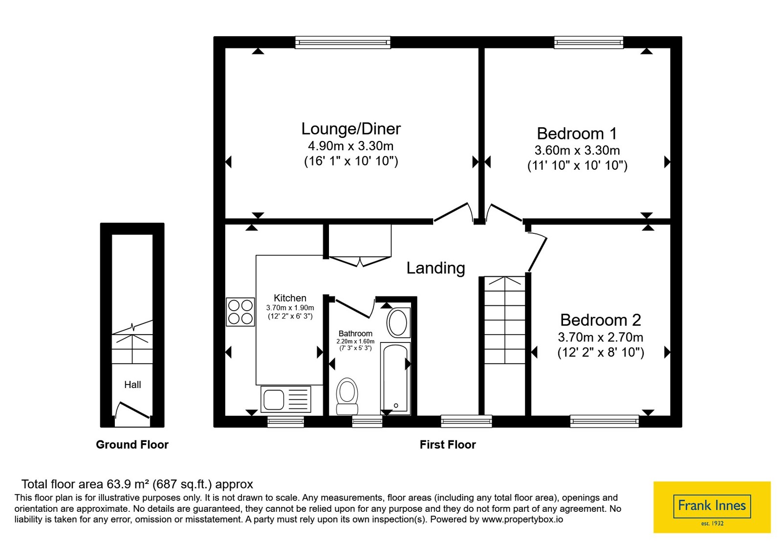 16A,, Moore Close, Nottingham floorplan
