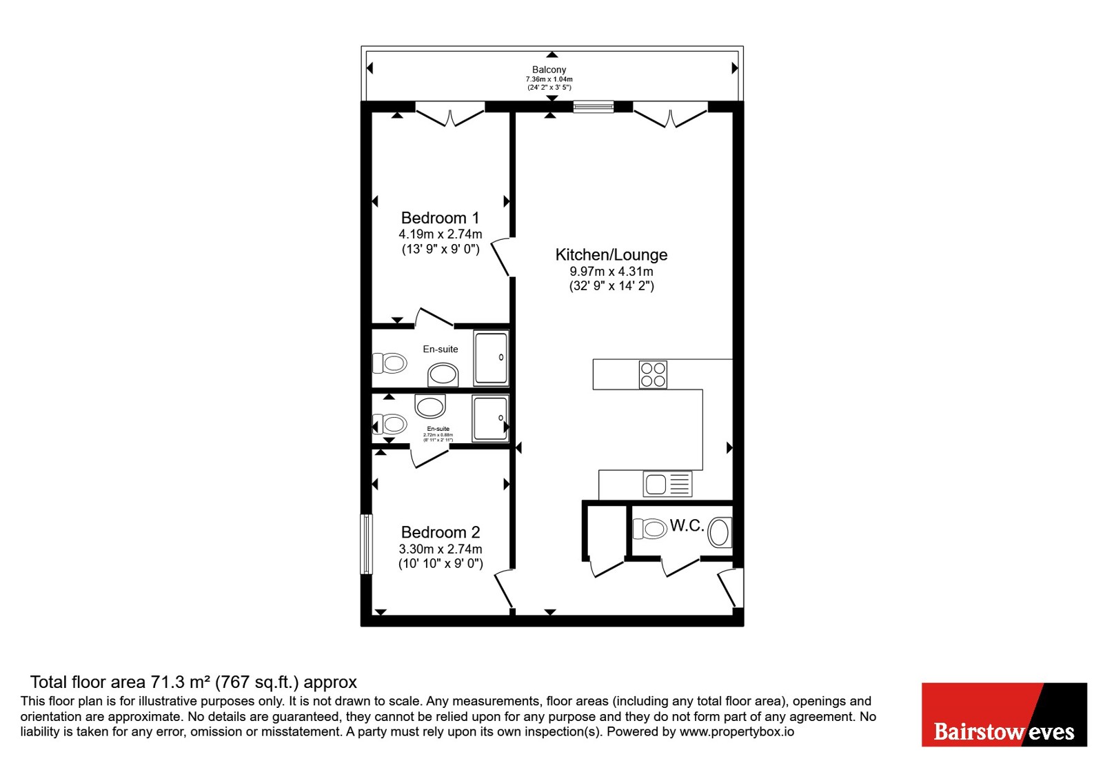 13, Halle Mews, Essex floorplan
