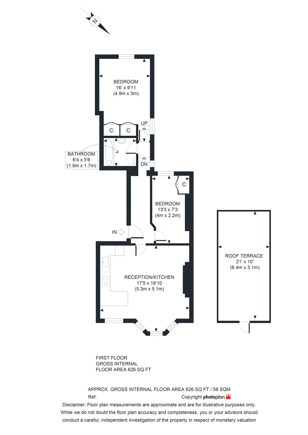 2 Bedrooms Flat to rent in Shirlock Road, Belsize Park, London NW3