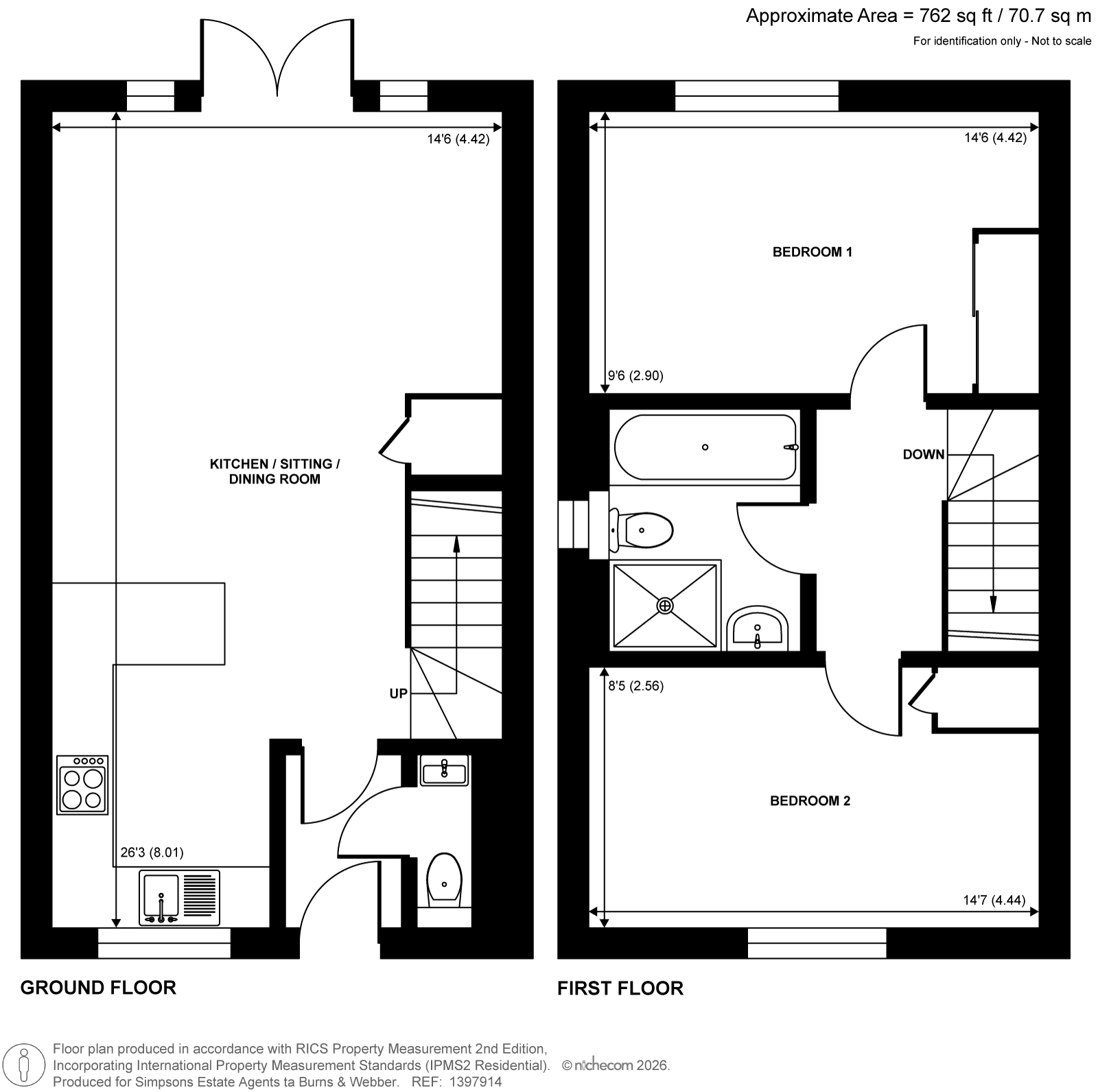 Farrier Lane, Cranleigh, GU6 floorplan