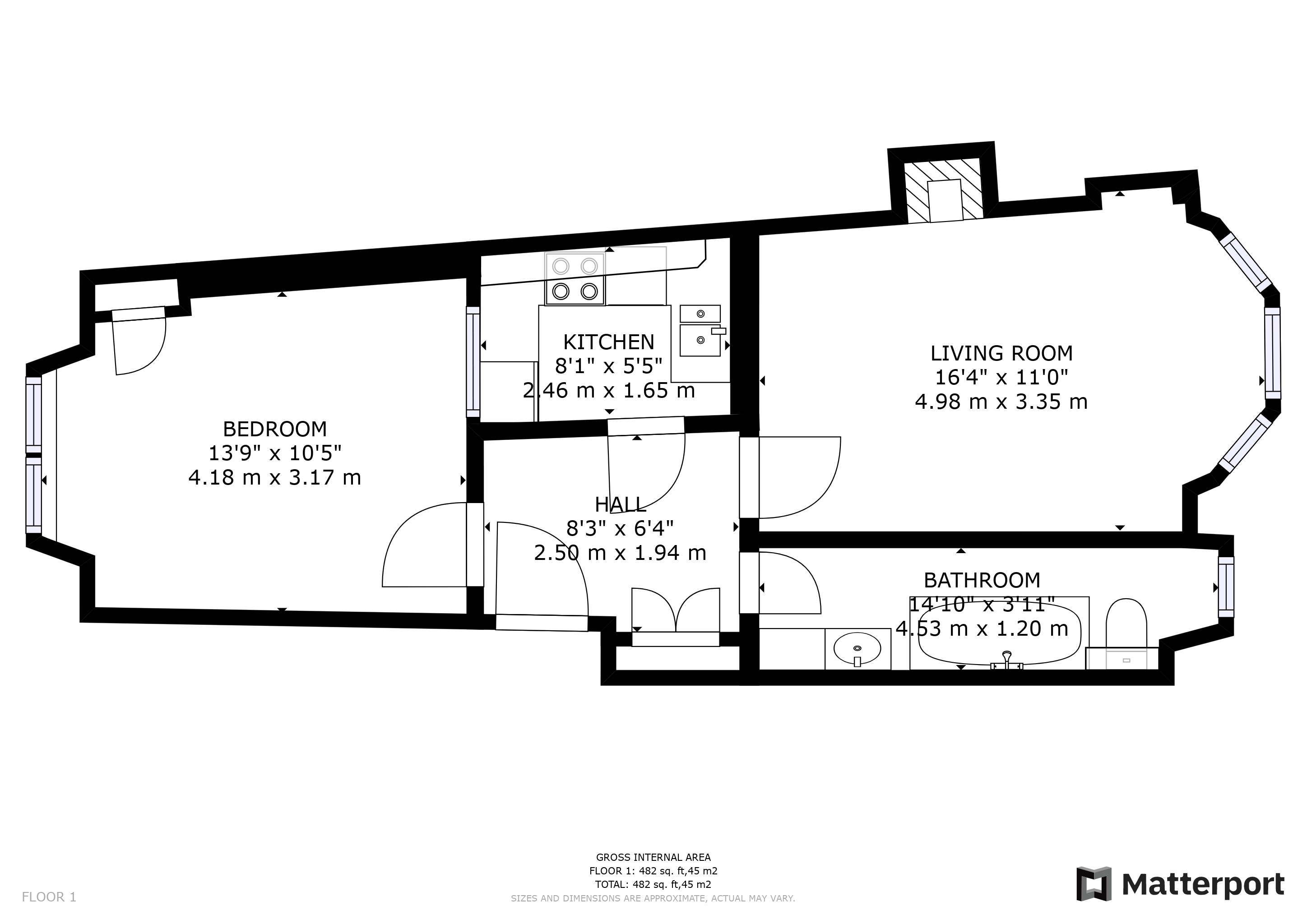 Bolton Drive, Mount Florida, Glasgow G42, 1 bedroom flat for sale 66423183 PrimeLocation