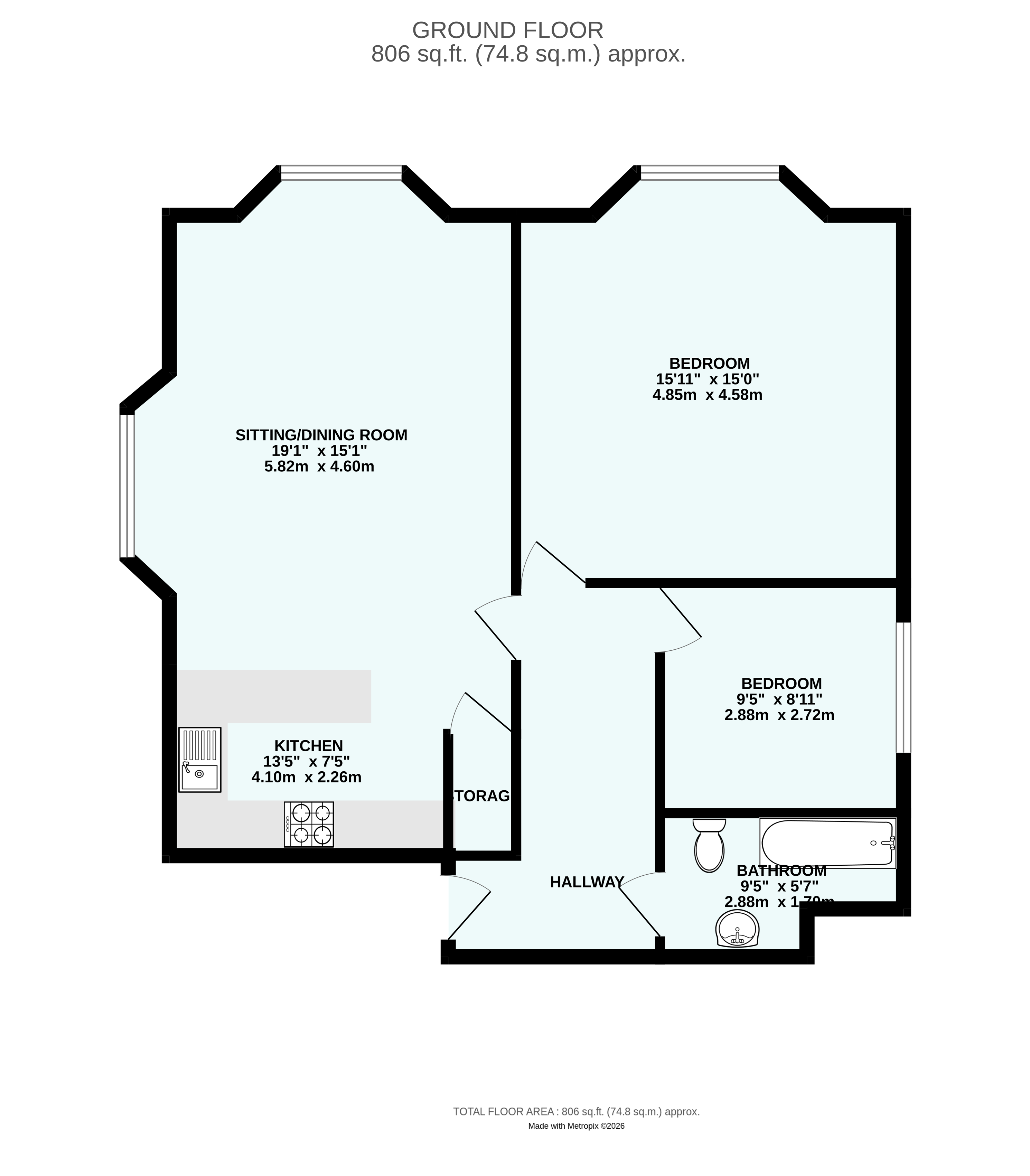 Apartment 17, Kenegie Manor,, Gulval, Cornwall floorplan