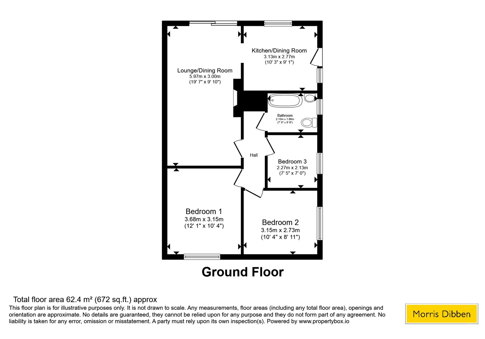 215, Southwood Road, Hampshire floorplan