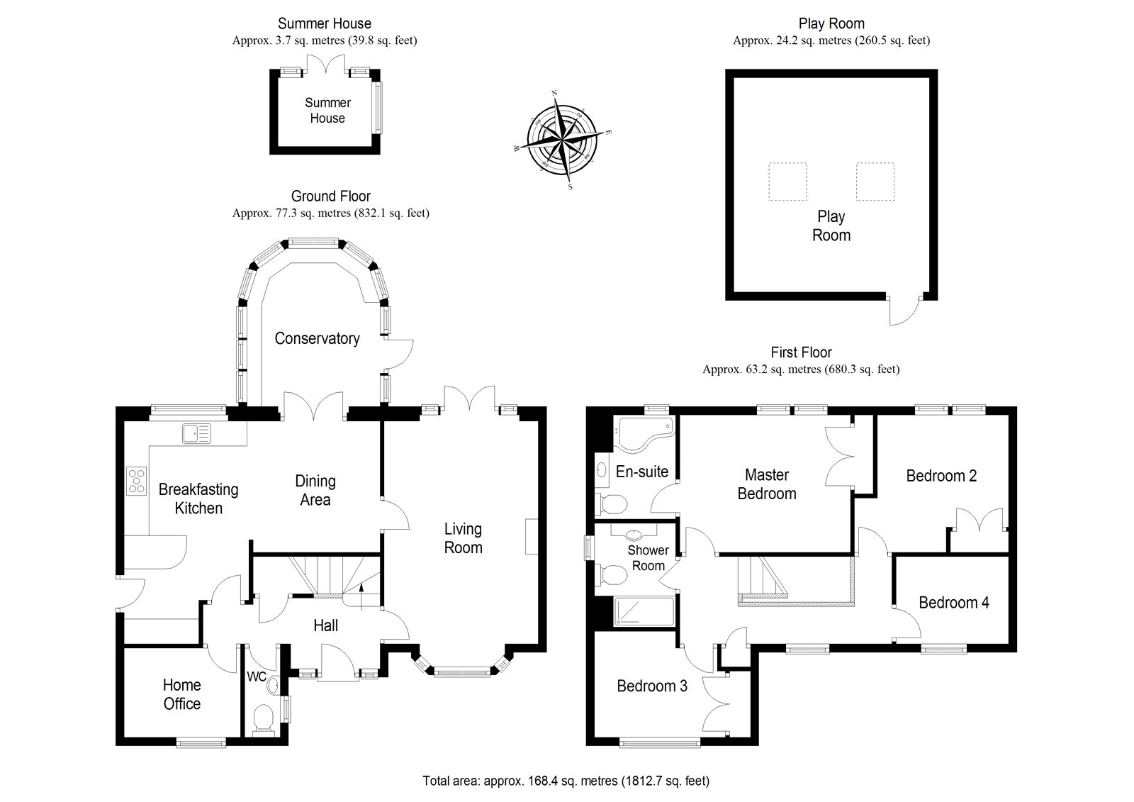 4 Bedrooms Detached house for sale in Blairmount, Craigie View, Perth PH2