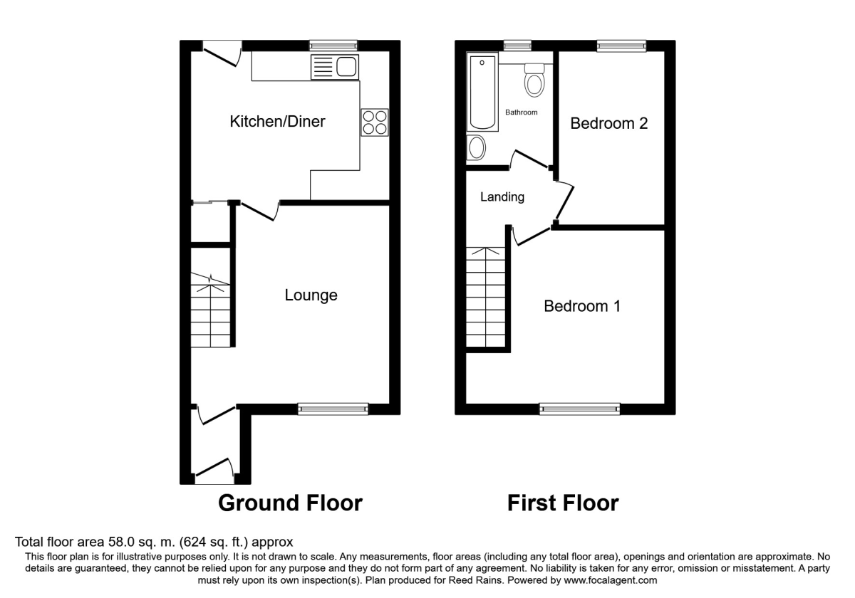 2 Bedrooms Terraced house for sale in Calvert Close, Haxby, York YO32