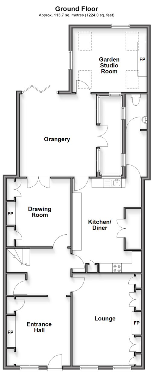 Prospect Row Brompton, Gillingham floorplan