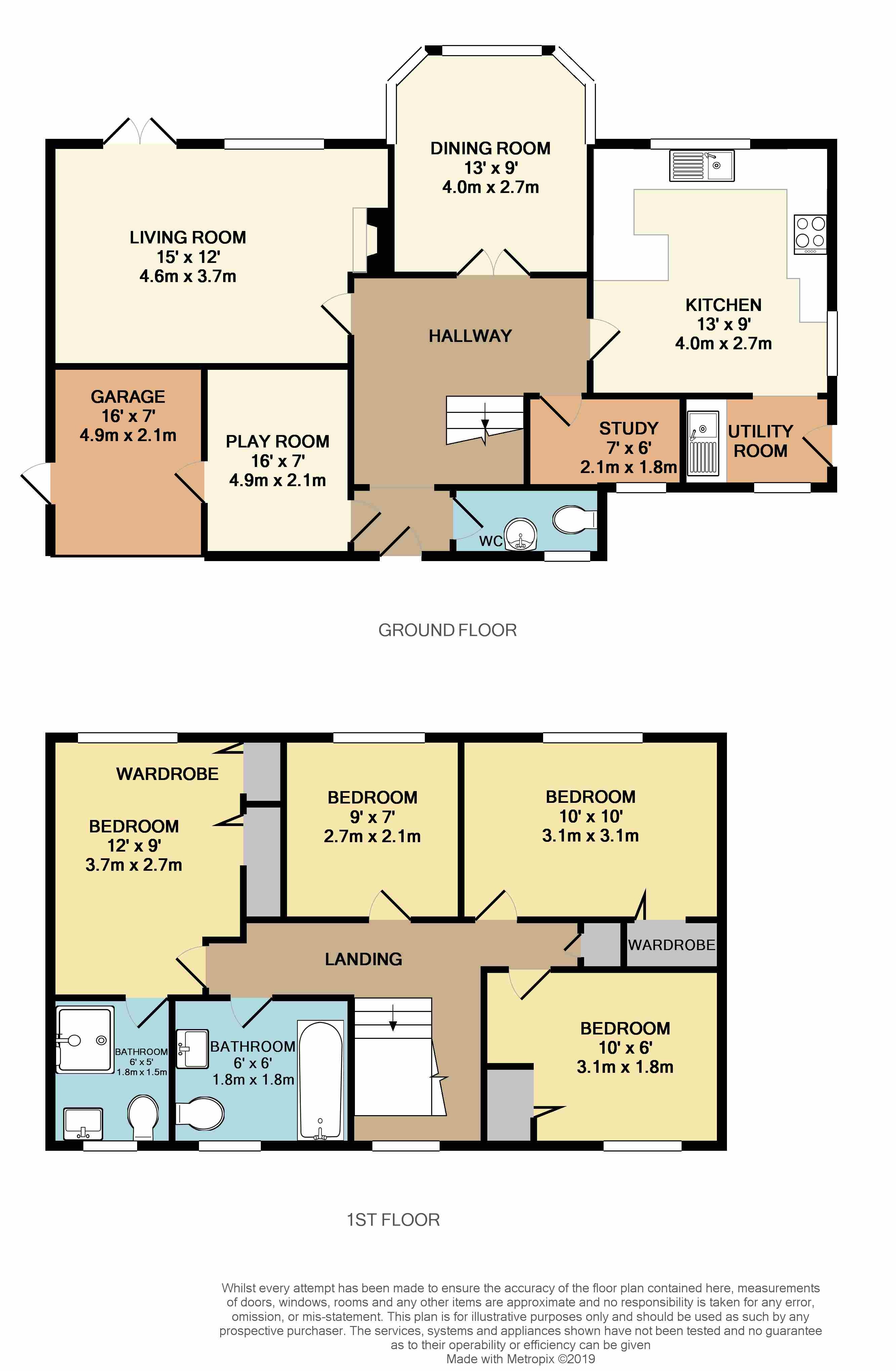 4 Bedrooms  for sale in Landsdowne Way, Bexhill On Sea TN40