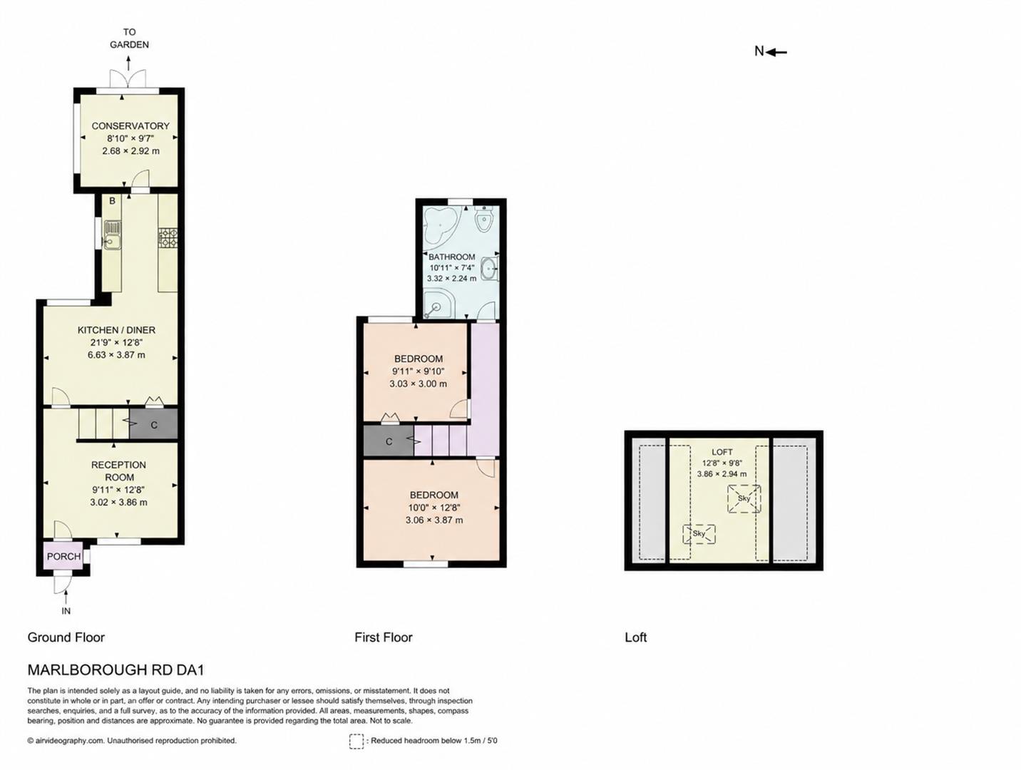 13, Marlborough Road, Dartford floorplan