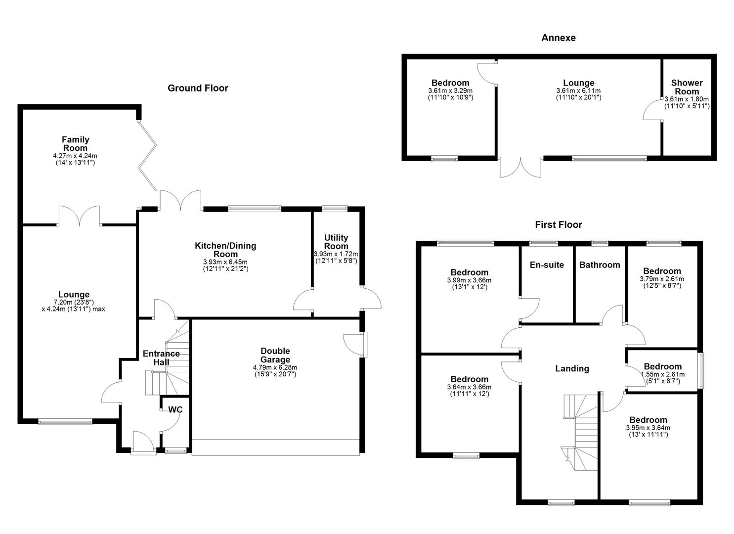 Rosewood House, Grosvenor Road, Orsett floorplan
