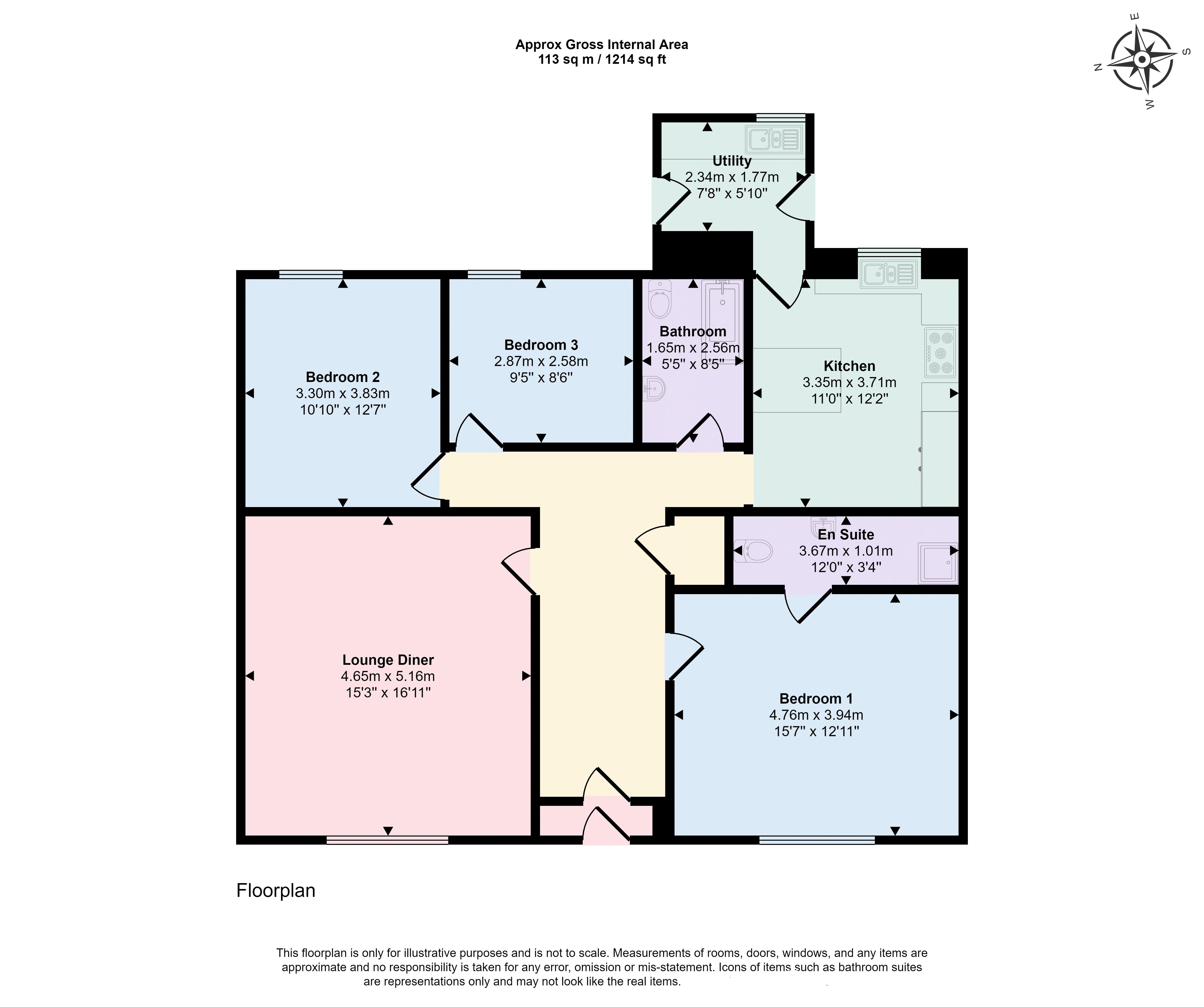 Burnbank Terrace, Kilsyth, Glasgow G65, 3 bedroom flat for sale ...