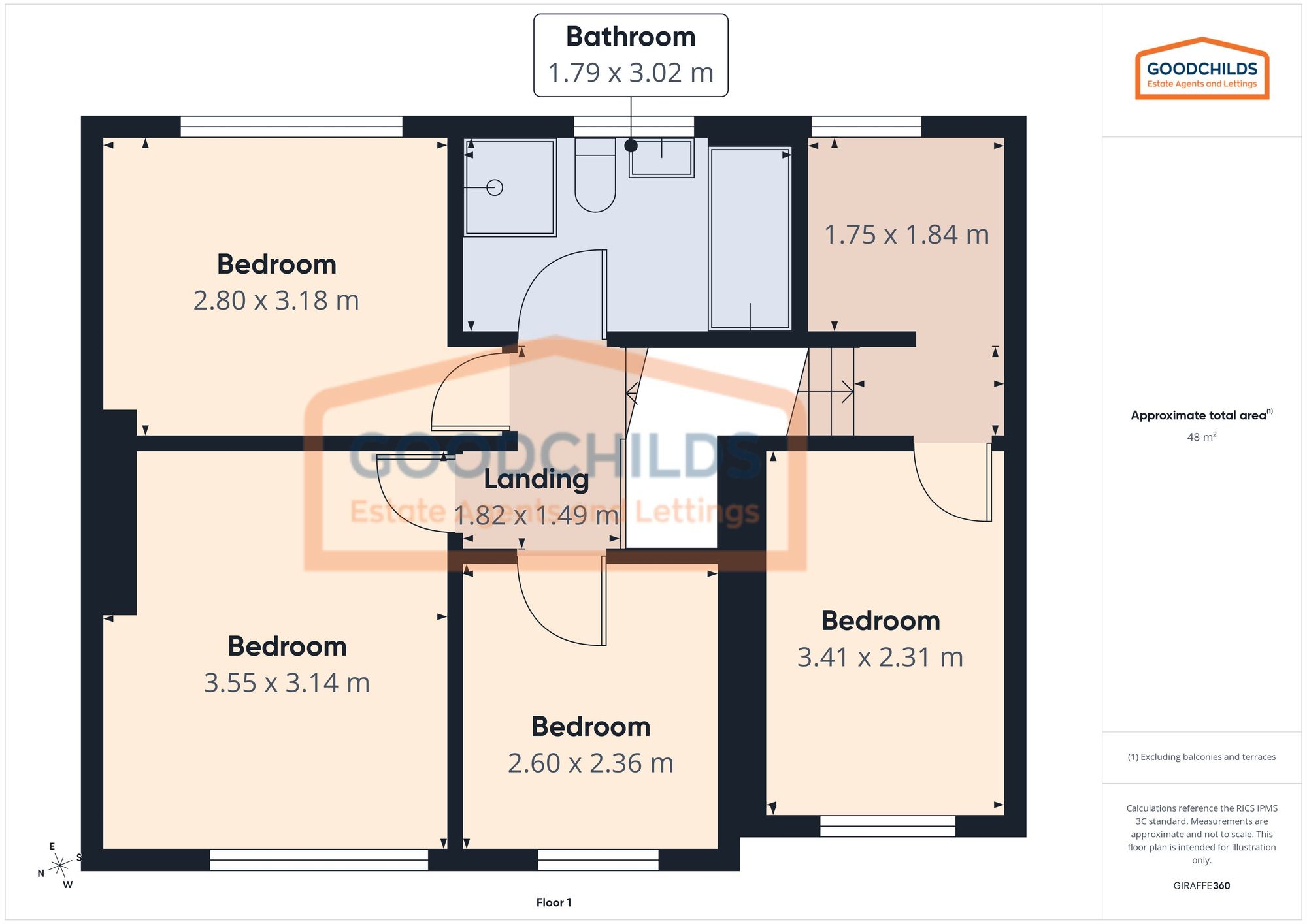 127 Salters Road, Walsall floorplan