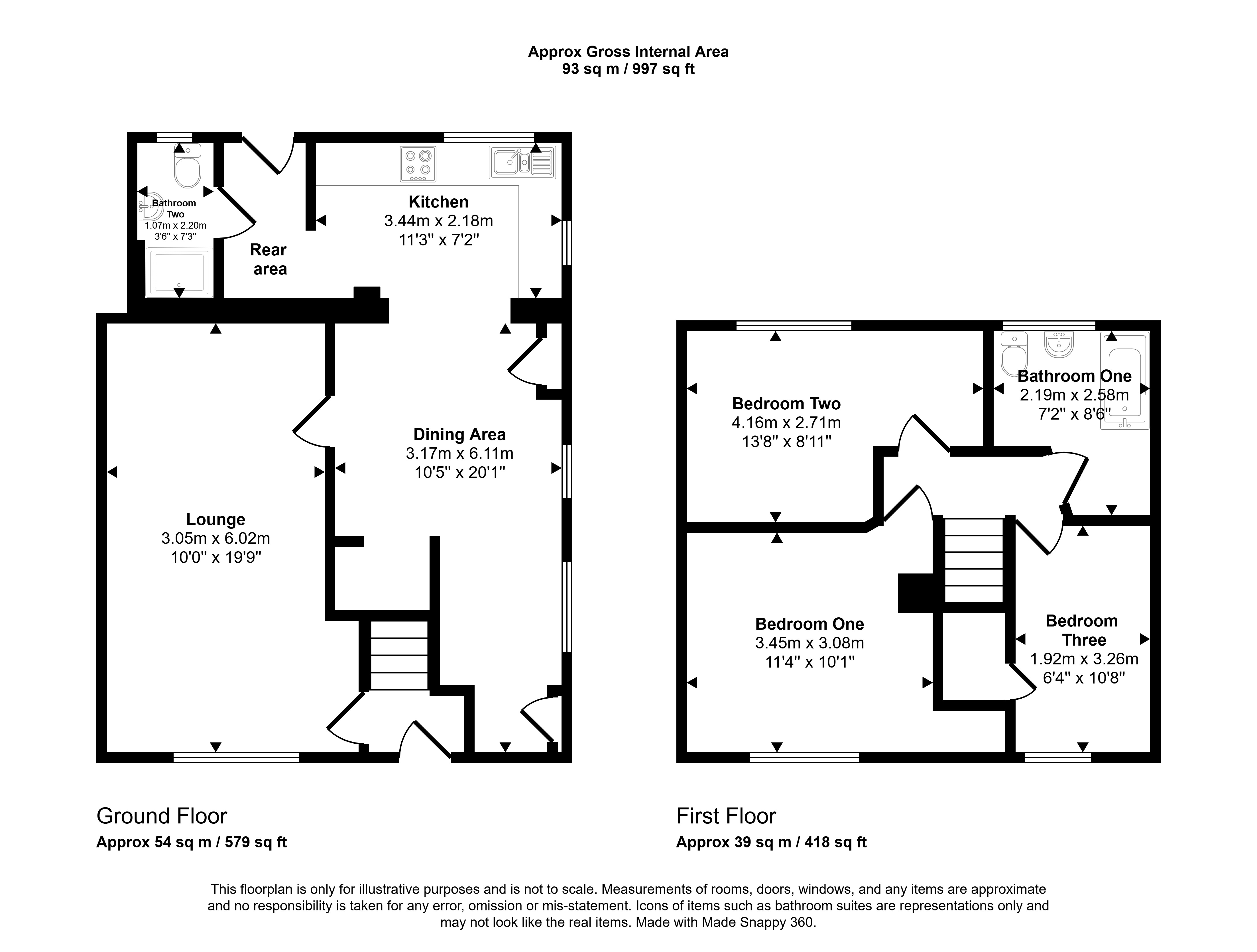 19, Ferrisdale Way, Newcastle upon Tyne floorplan