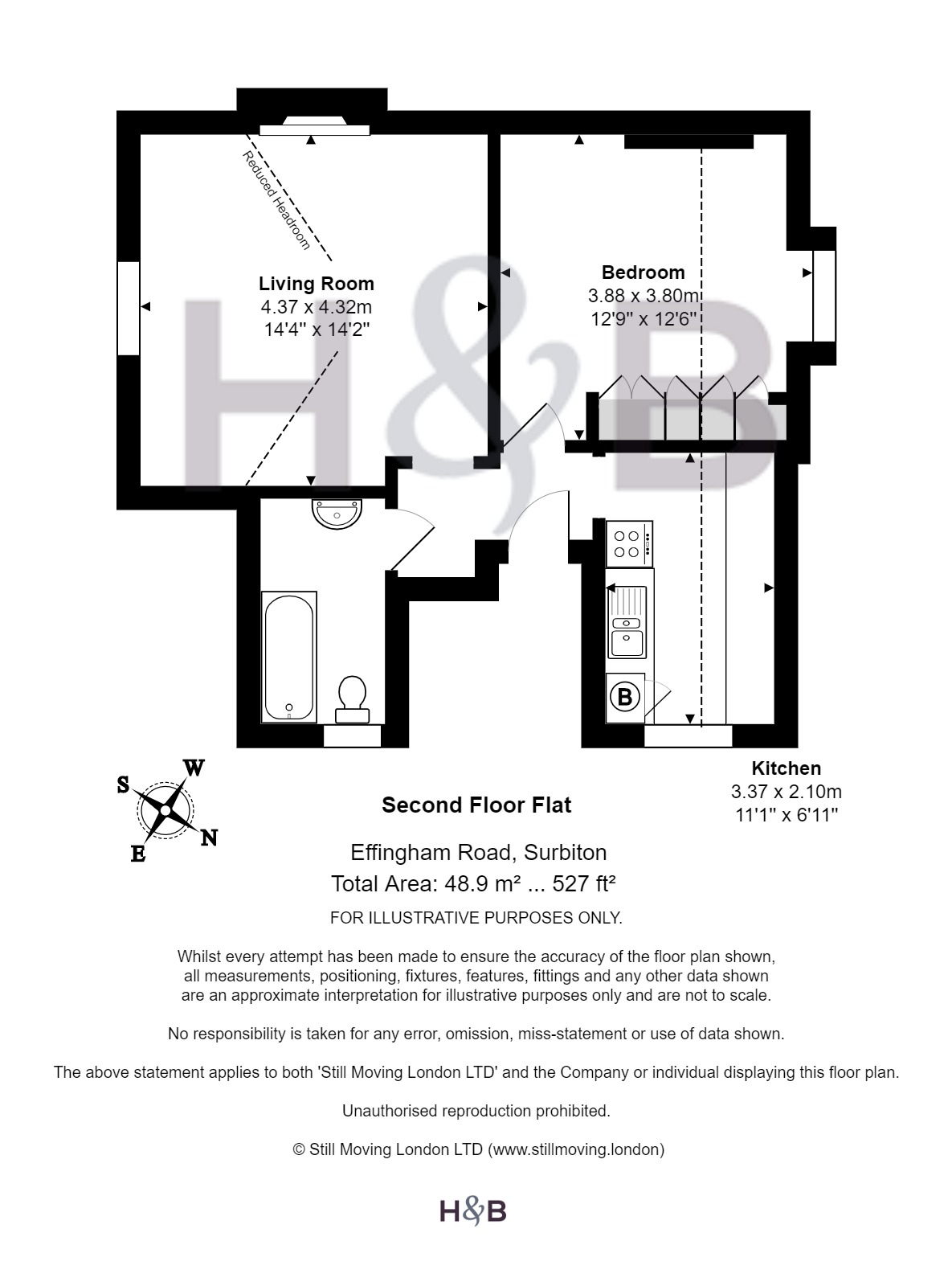 1 bed flat for sale in Effingham Road, Long Ditton, Surbiton KT6 Zoopla