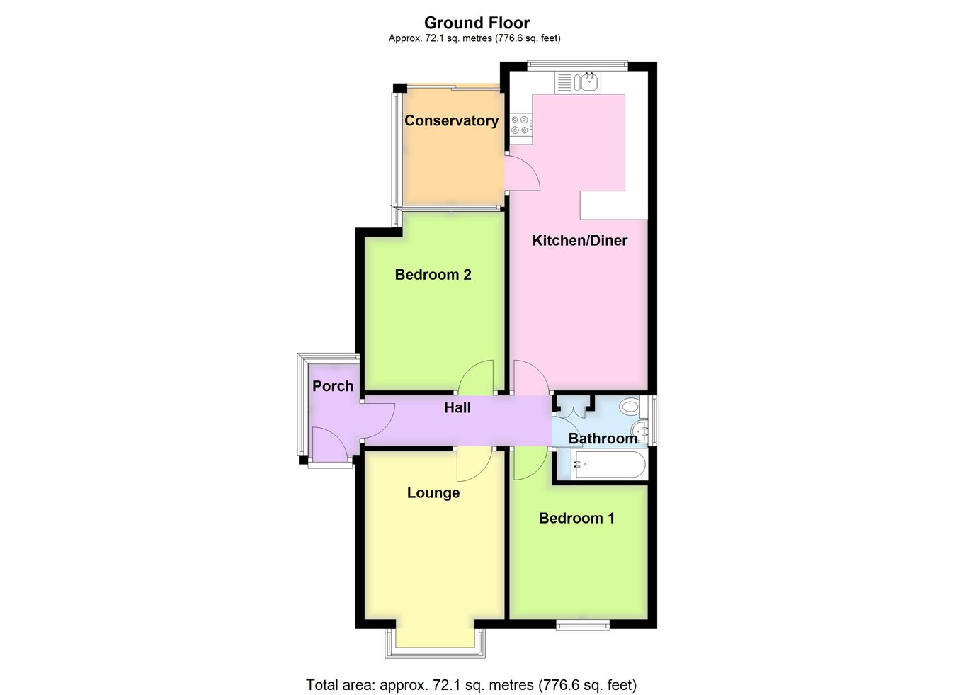 37, Lindis Road, Boston floorplan